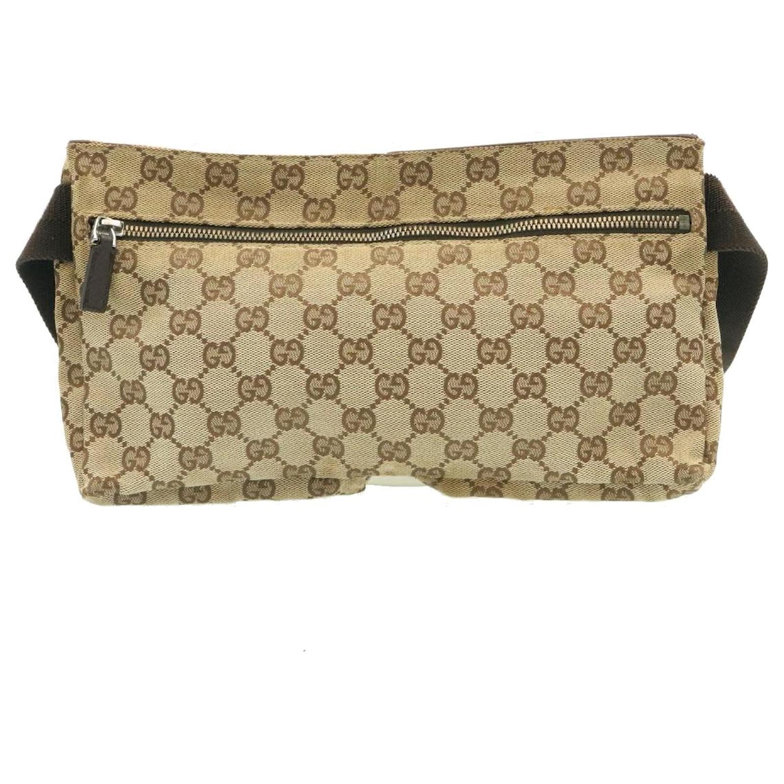Gucci Shoulder Bag Beige Cloth ref.374467 - Joli Closet