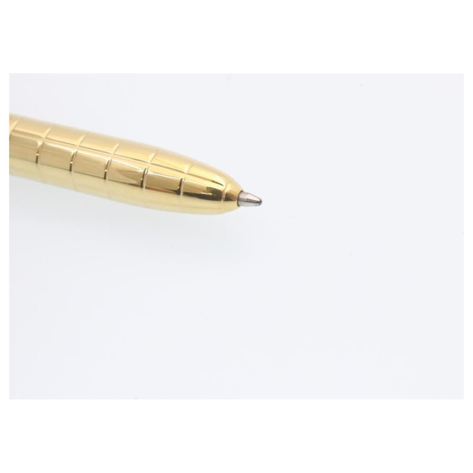 LOUIS VUITTON Stilo Agenda PM Ballpoint Pen Gold N75003 LV Auth hk539  Golden Metal ref.742847 - Joli Closet