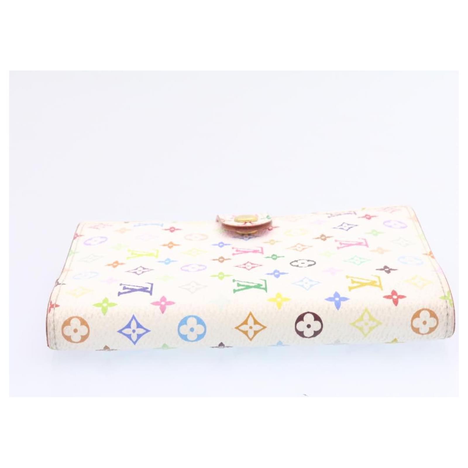 Louis Vuitton Multicolor Agenda Pm Day Planner Cover White R21074