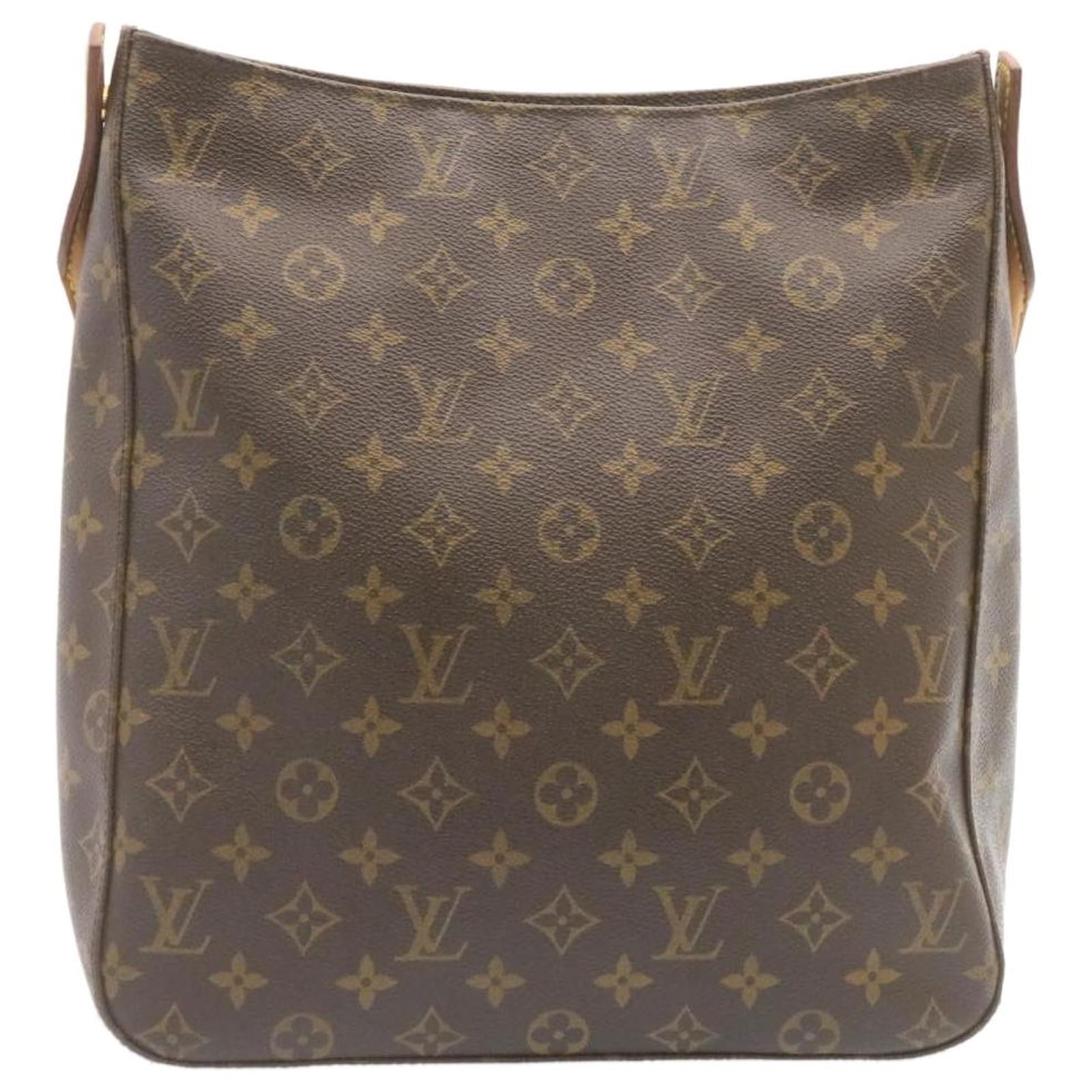 LOUIS VUITTON Monogram Looping GM Shoulder Bag M51145 LV Auth