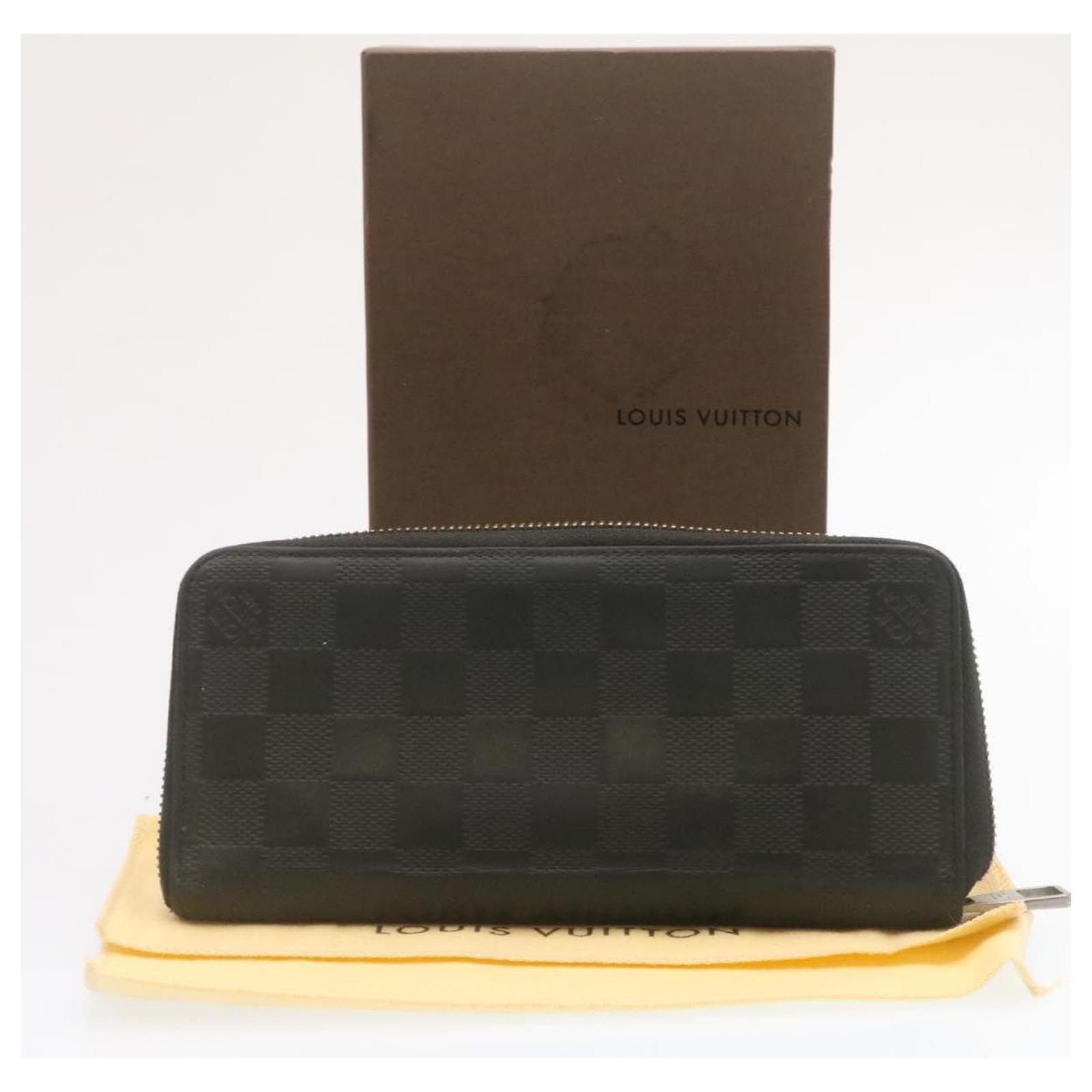 Louis Vuitton N63548 ZIPPY WALLET VERTICAL / Damier Infini Leather