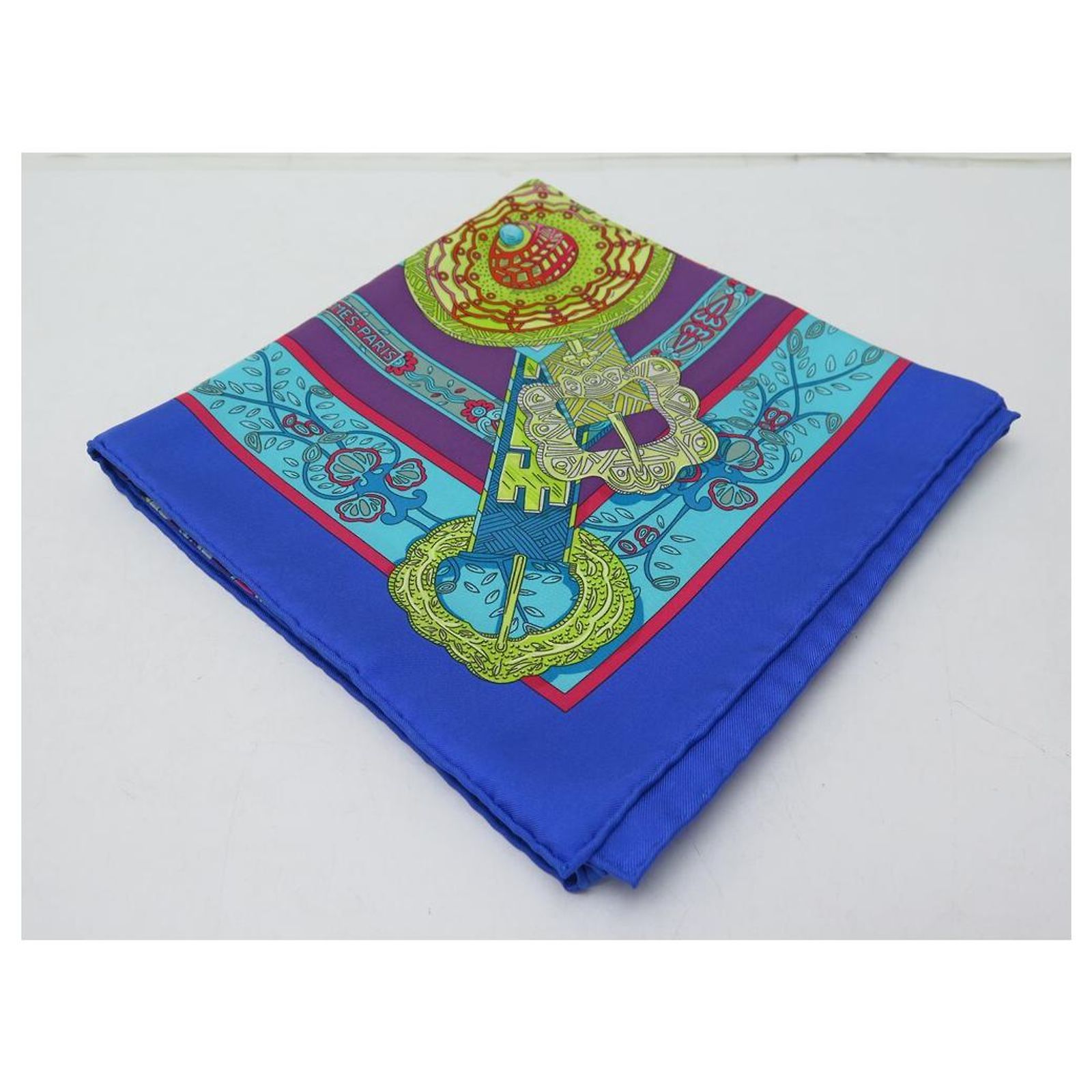 Foulard Hermès Le Songe De La Licorne En Soie 100% - 90 Cm - Neuf Sans étiquette