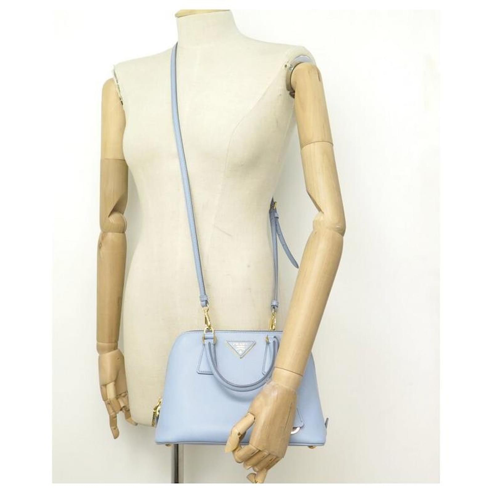 Prada Astrale Saffiano Lux Leather Small Promenade Bag BL0838 - Yoogi's  Closet