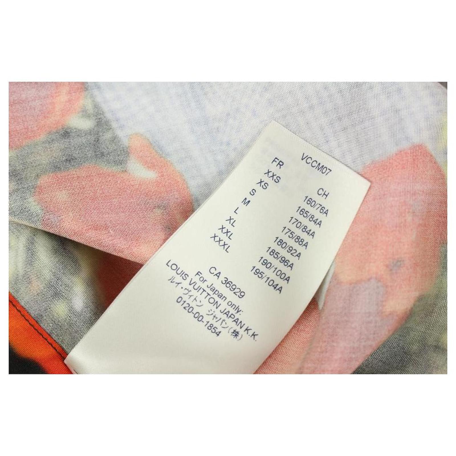 Louis Vuitton Red Wizard of Oz Poppy Long Sleeve Button Down