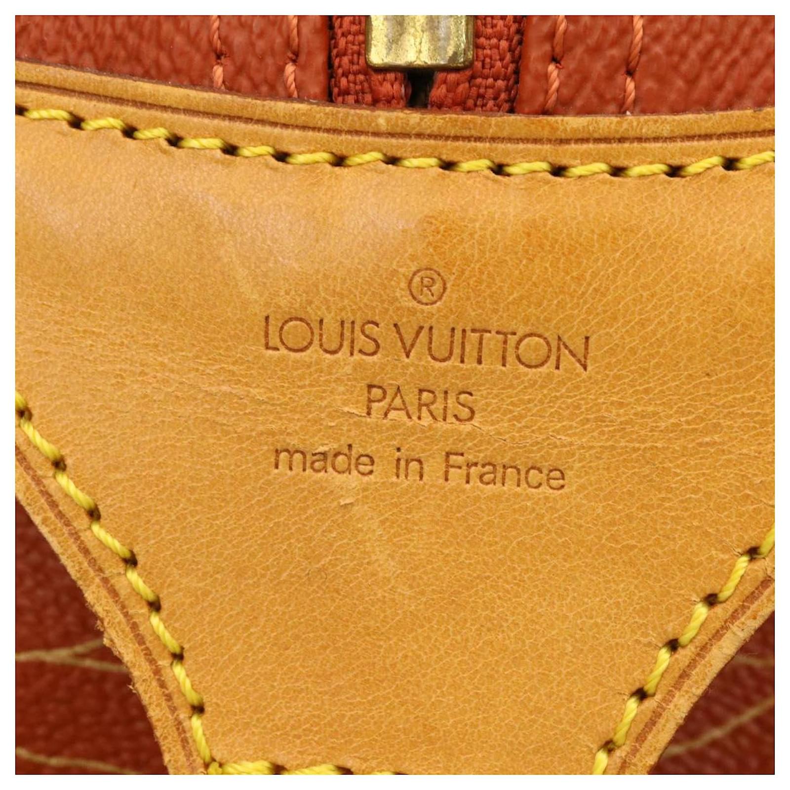 LOUIS VUITTON Copa Louis Vuitton Kabul Boston Bolso Rojo M80020  Autenticación LV1674