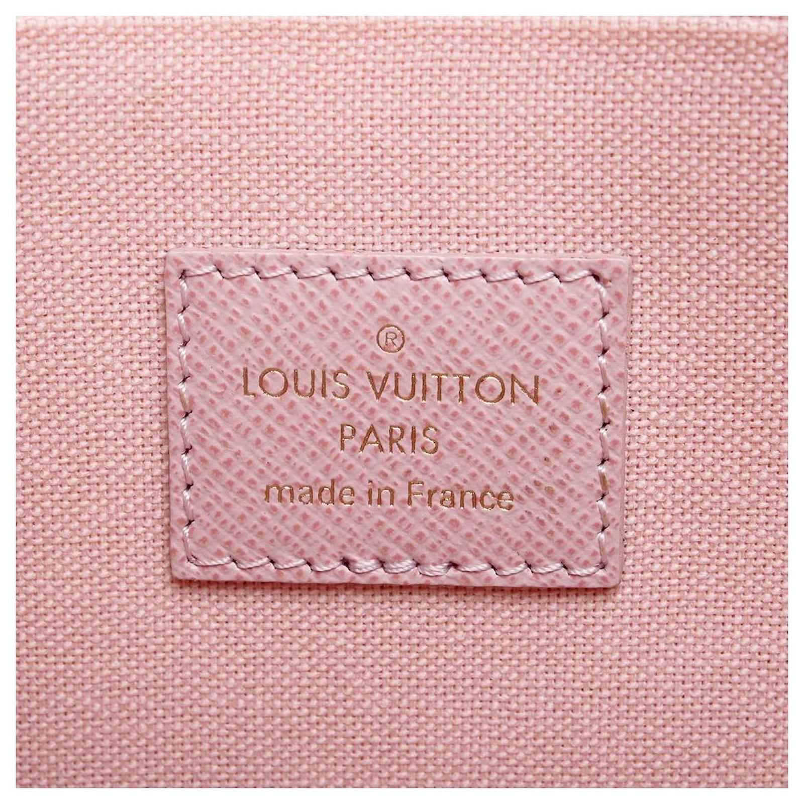 Louis Vuitton Felicie Pochette Damier White 2375121
