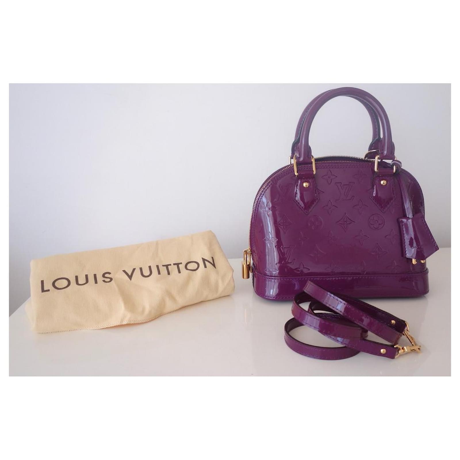 Louis Vuitton Purple Monogram Vernis Leather Alma Size BB Shoulder Bag  Louis Vuitton | The Luxury Closet