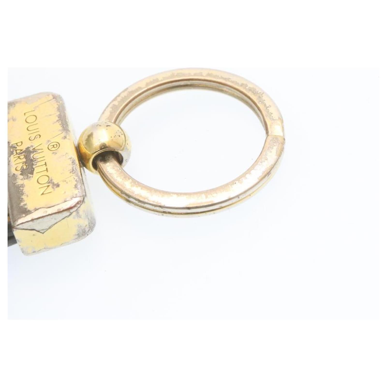LOUIS VUITTON Portecles Dragonne key holder ring M65221