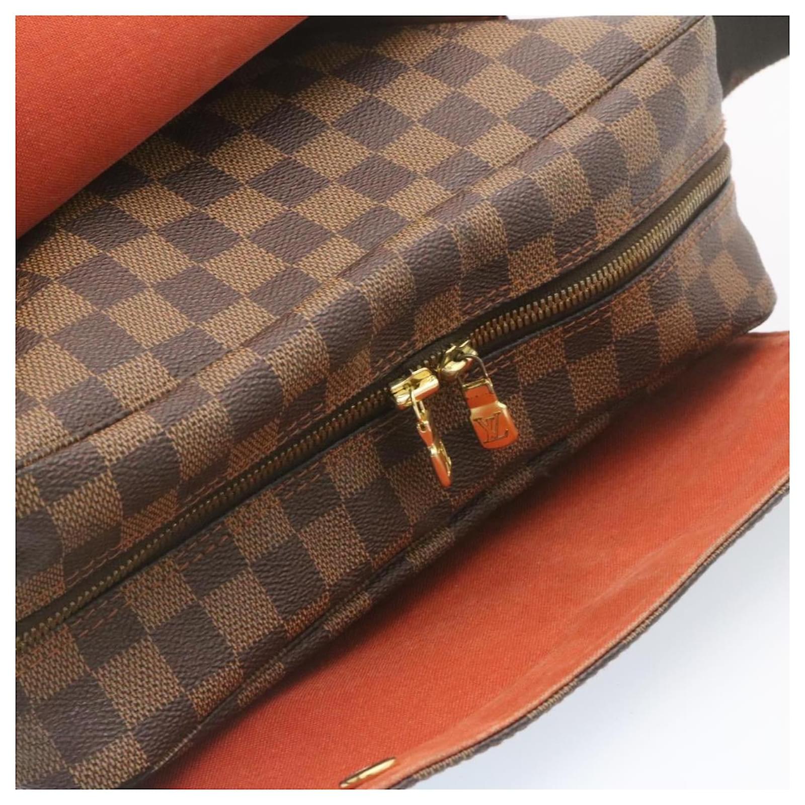 LOUIS VUITTON Damier Ebene Naviglio Shoulder Bag N45255 LV Auth 26322  ref.432249 - Joli Closet