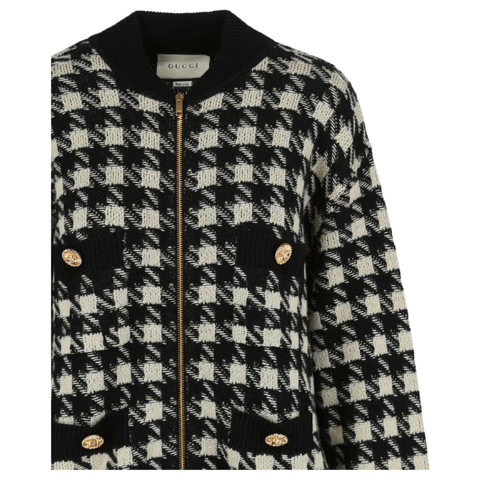 gucci houndstooth jacket
