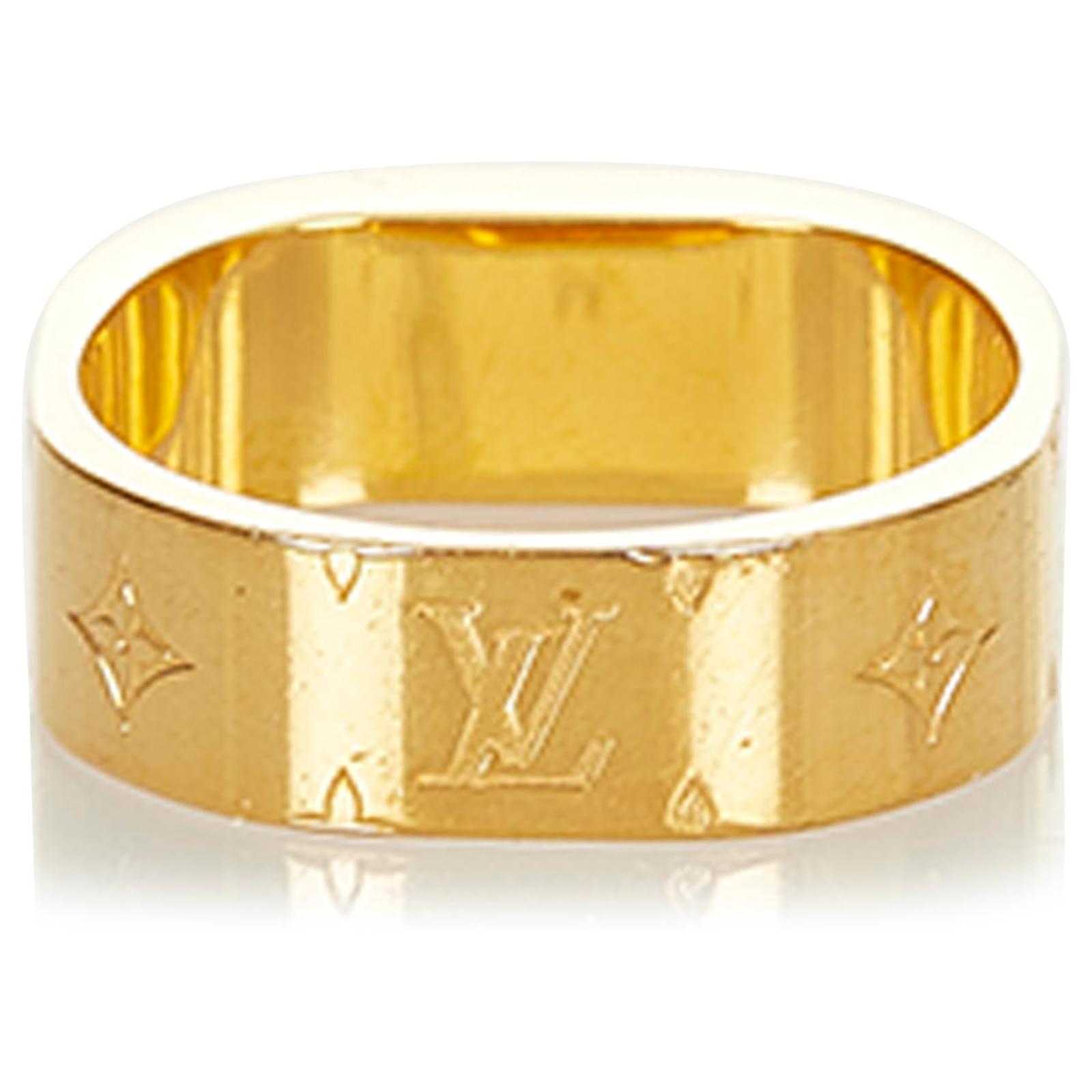 Nanogram ring Louis Vuitton Gold size 5 ¼ US in Metal - 34503057