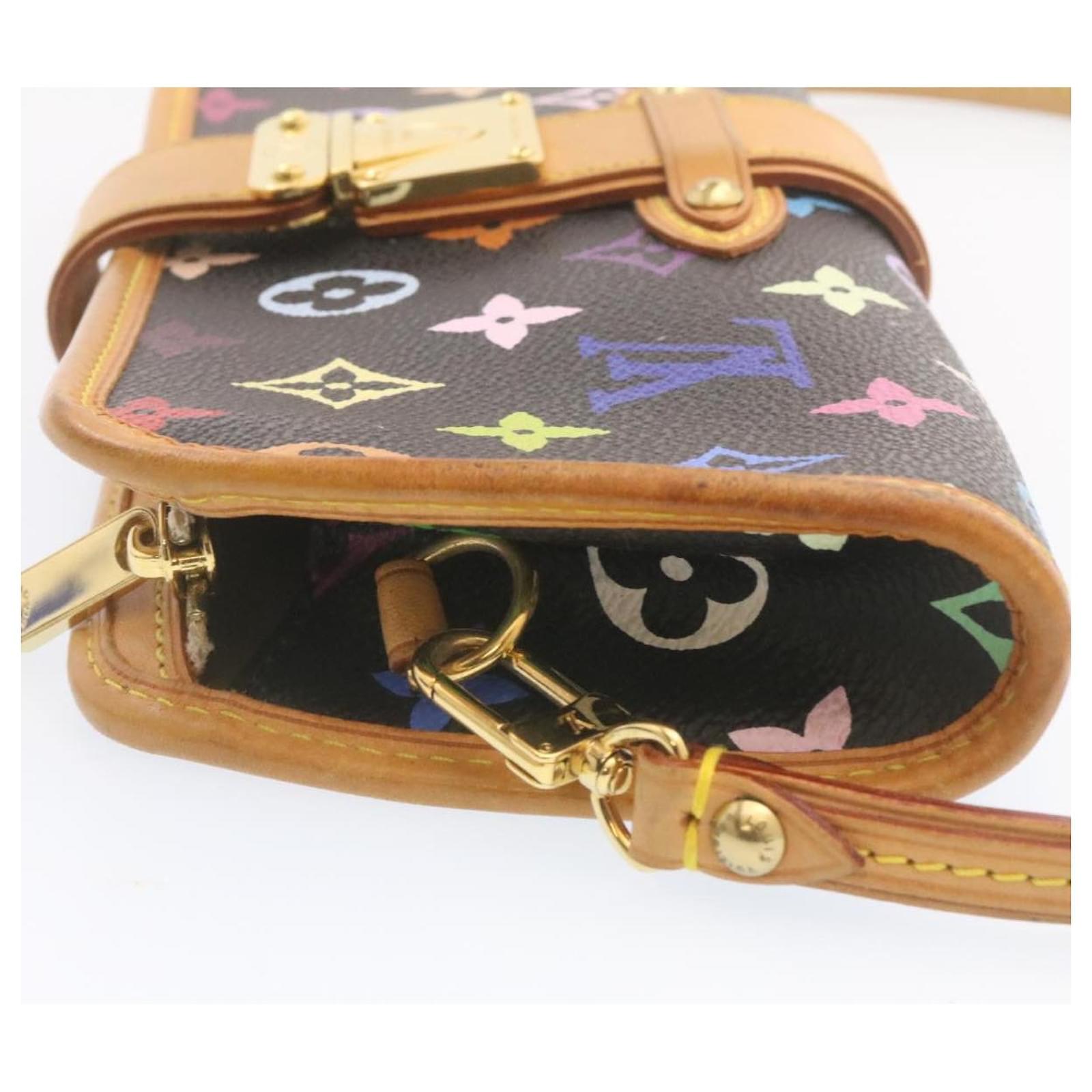 LOUIS VUITTON Monogram Multicolor Shirley Shoulder Bag Black M40050 auth  25050 ref.382272 - Joli Closet