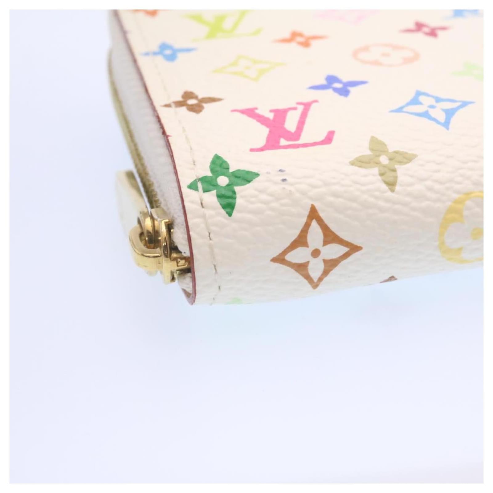 LOUIS VUITTON Monogram Multicolor Zippy Coin Purse White M93741 LV Auth  23193 Cloth ref.334323 - Joli Closet