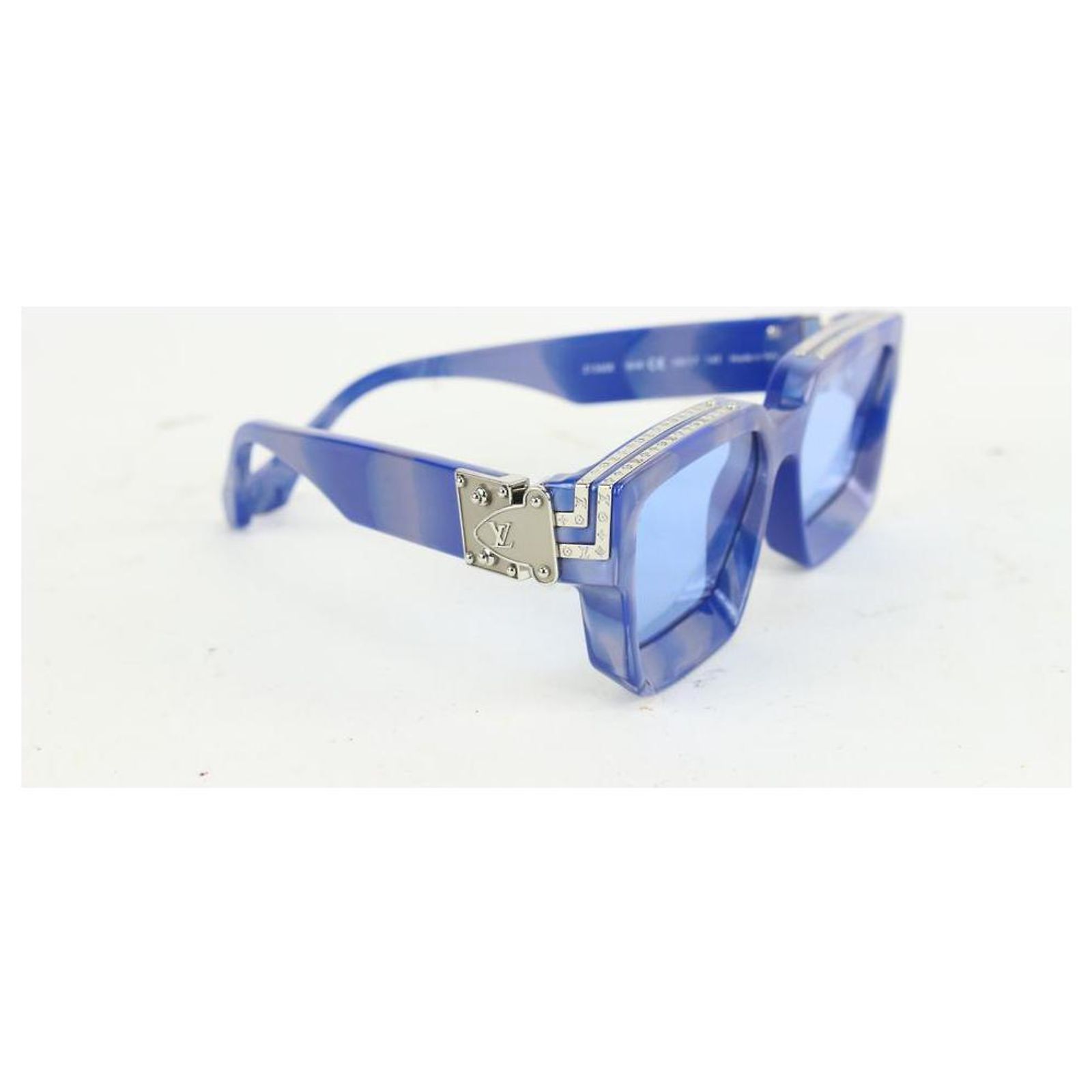 Louis Vuitton Blue Marble Sunglasses Louis Vuitton Millionaire Blue Marble ! #chashmay  main image 3