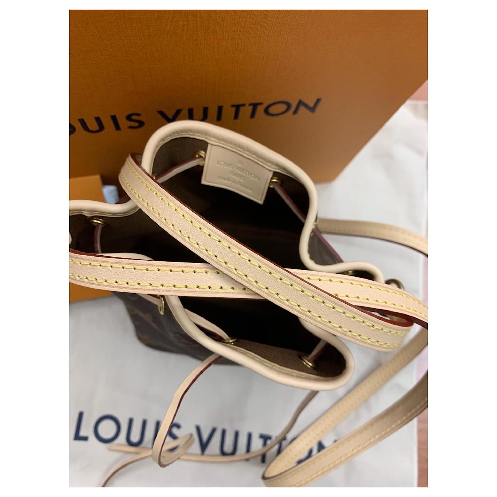 Louis Vuitton M40817 Noe Bb Buckle Bag Monogram Canvas