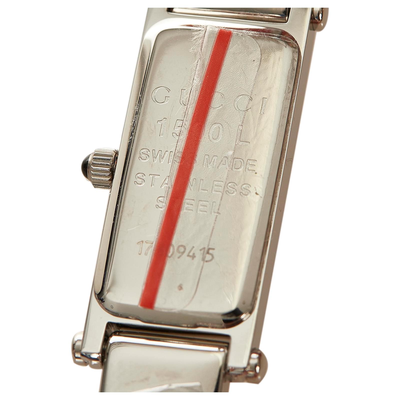 Gucci Silver 109 Stainless Steel Watch Silvery Metal ref.383809 
