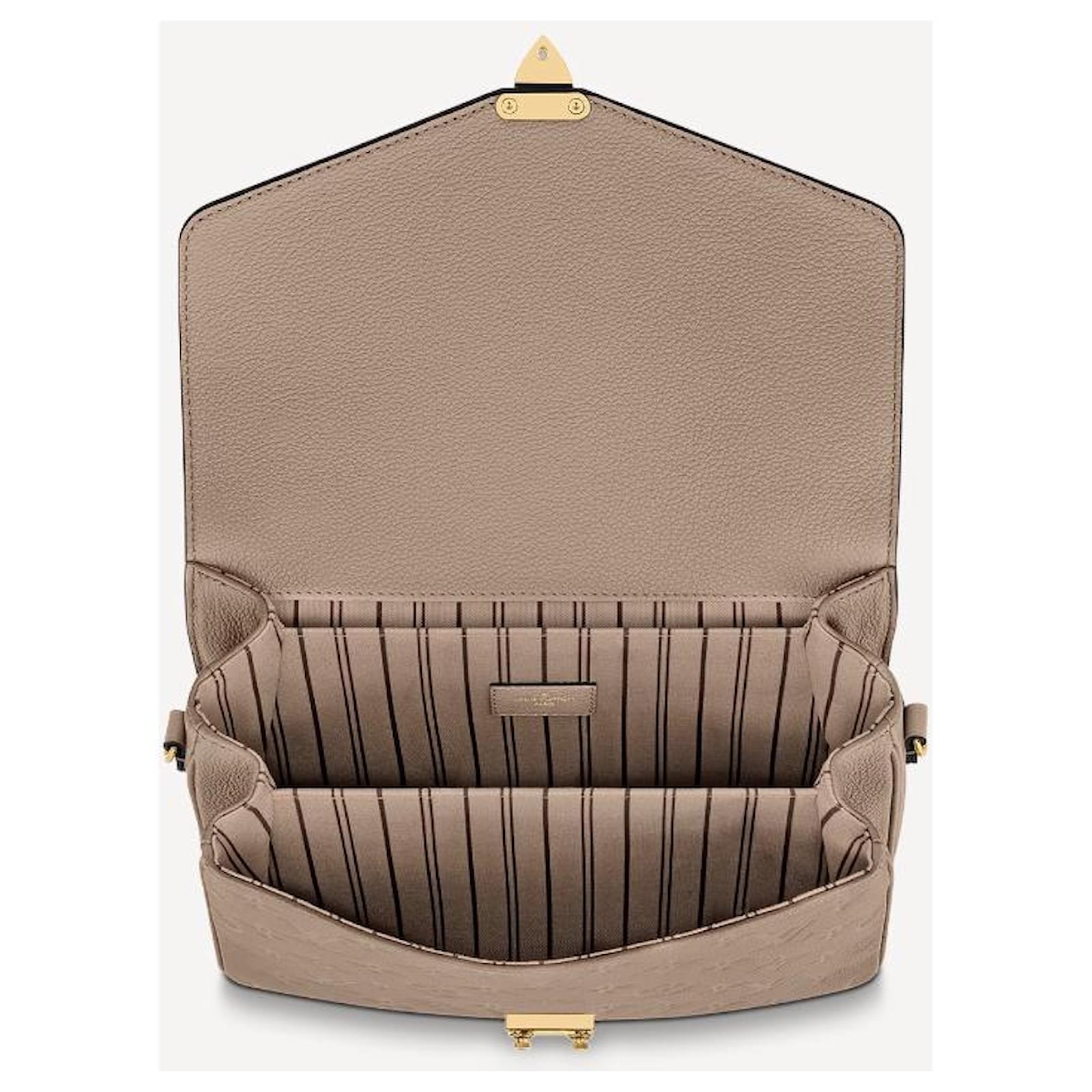 Louis Vuitton LV Metis dune leather Grey ref.384003 - Joli Closet
