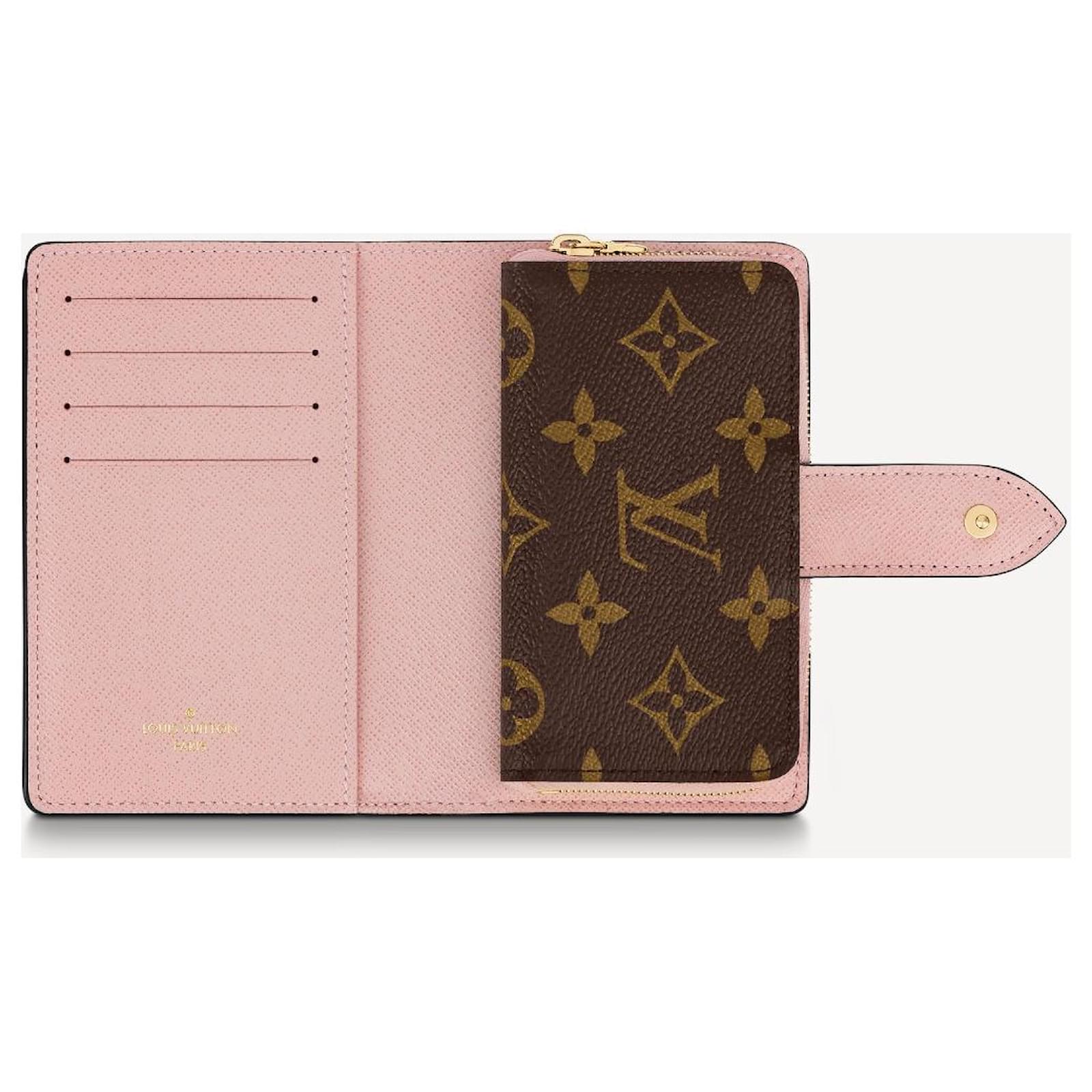 Louis Vuitton LV Juliette wallet pink Leather ref.386033 - Joli Closet