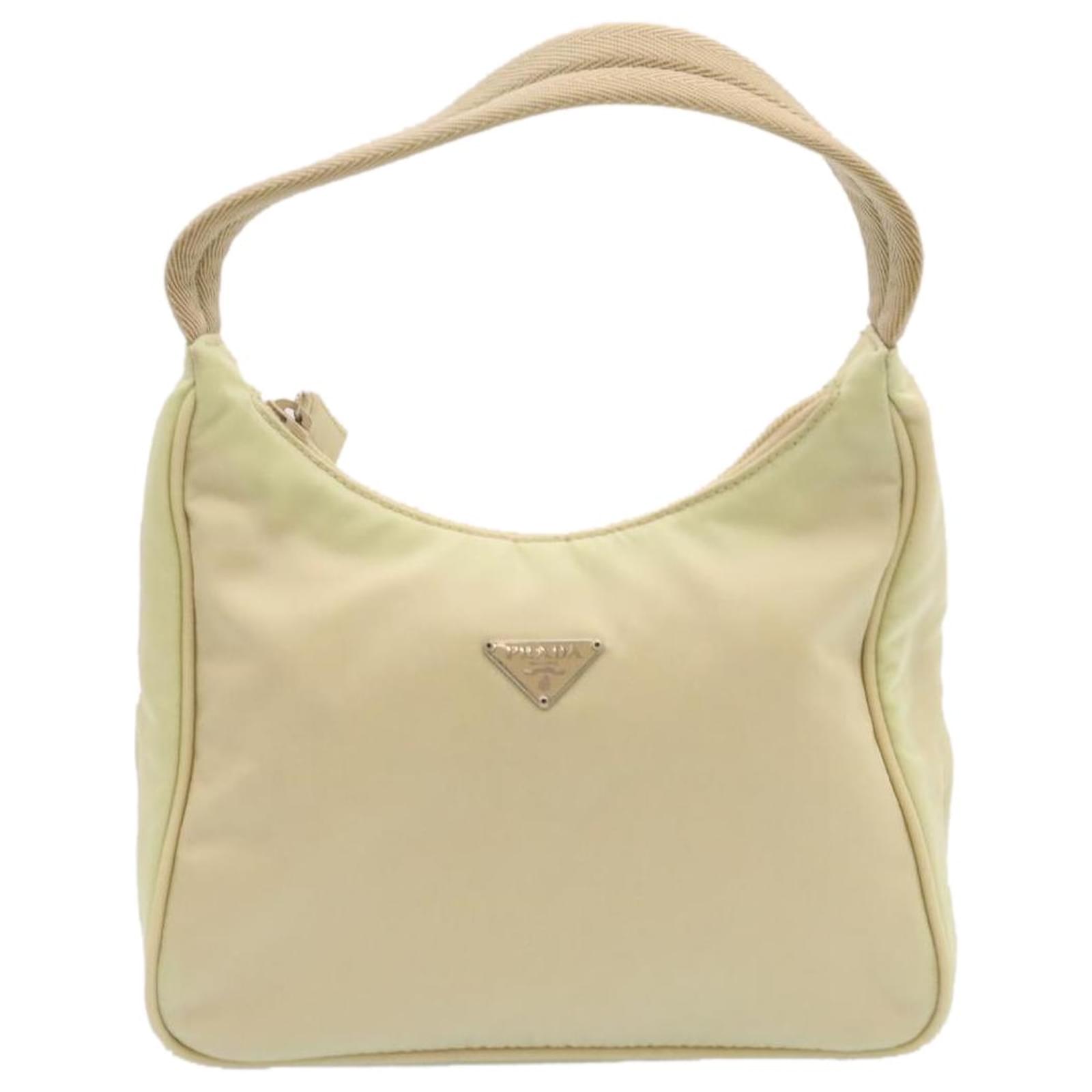 prada cream bag
