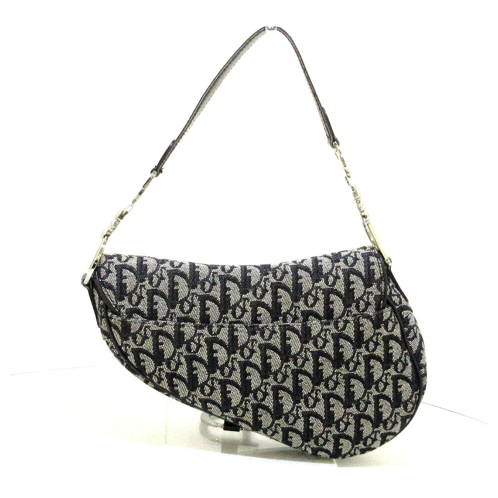 Dior Saddle Grey Tweed ref.386968 Joli Closet