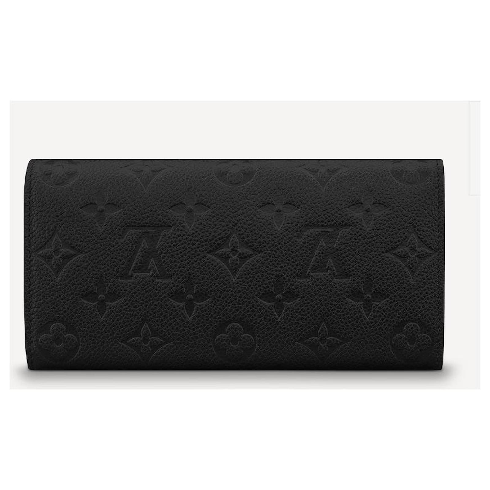 Louis Vuitton LV Emilie wallet new Black Leather ref.388026 - Joli Closet