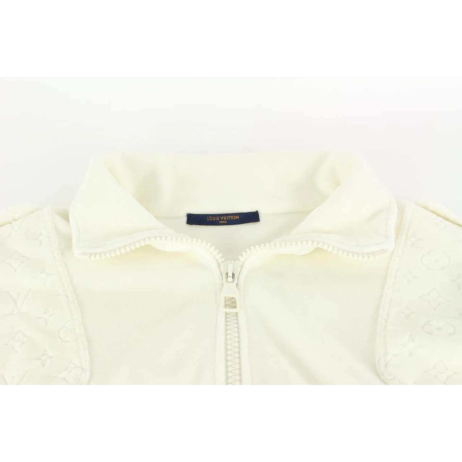 Louis Vuitton Mens Small Plain Rainbow Runway Velour Monogram Zip  Sweatshirt ref.388170 - Joli Closet