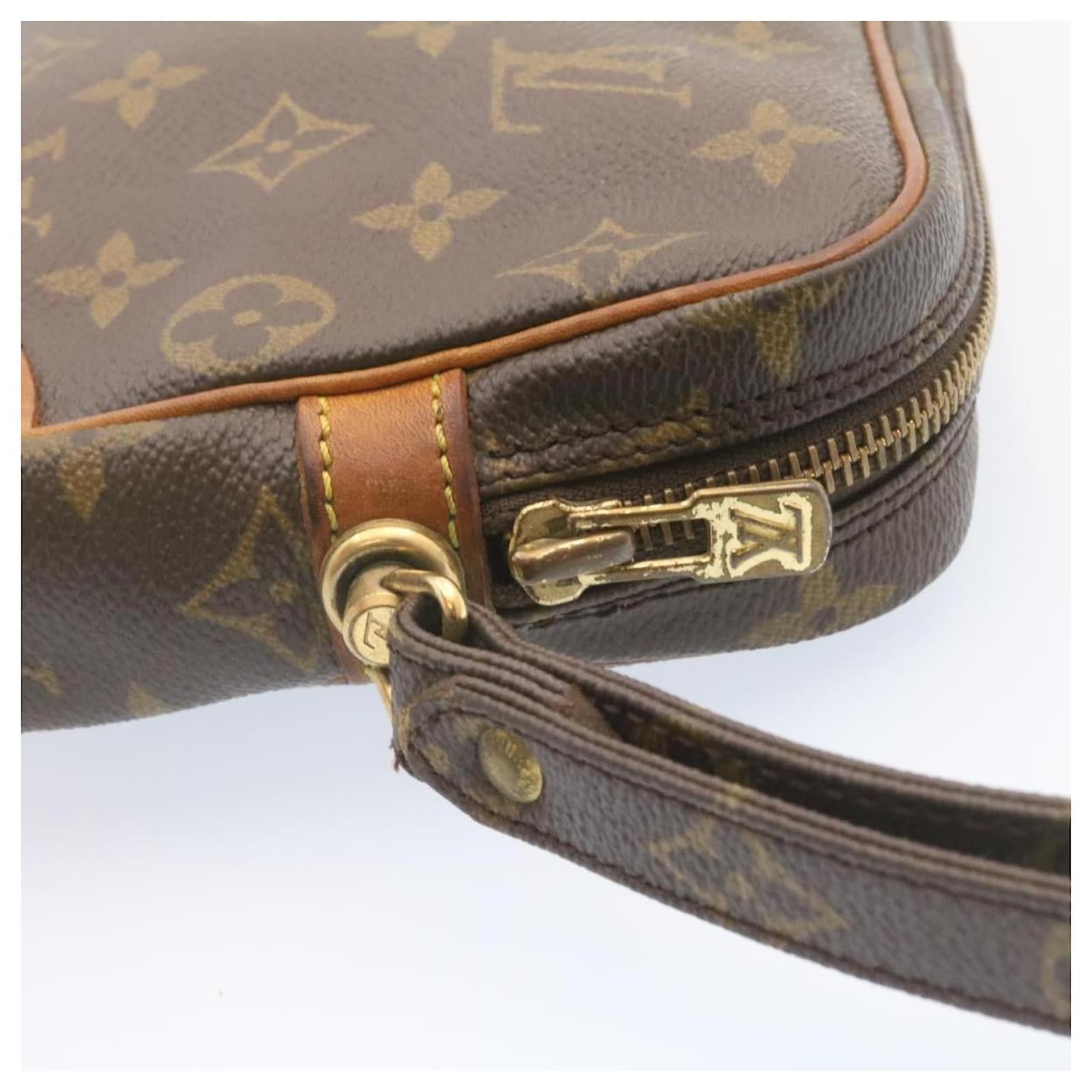 LOUIS VUITTON Monogramm Marly Dragonne GM Clutch Bag M.51825 LV 