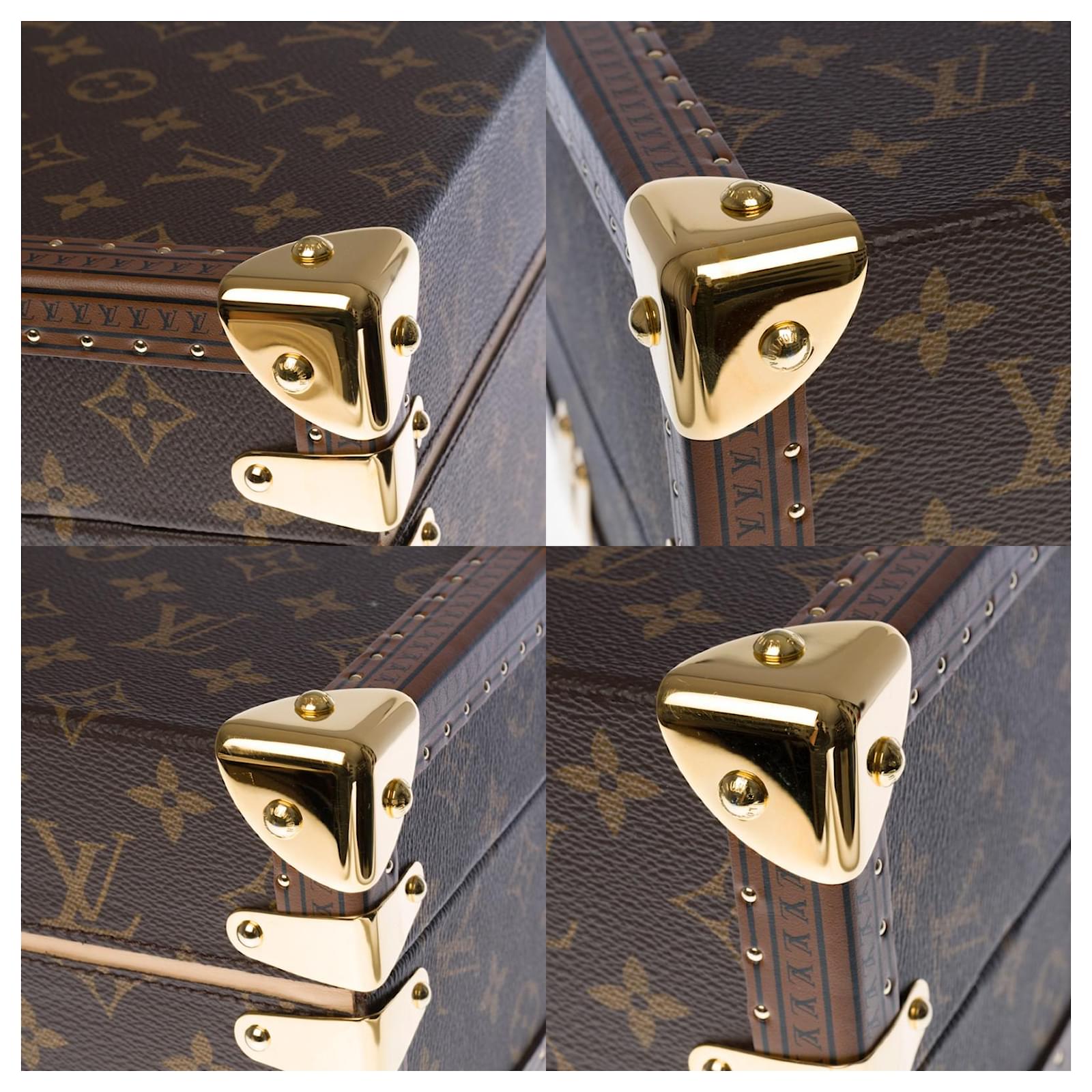Louis Vuitton Inventeur Brown Gold hardware Gold-plated Cloth ref.425910 -  Joli Closet