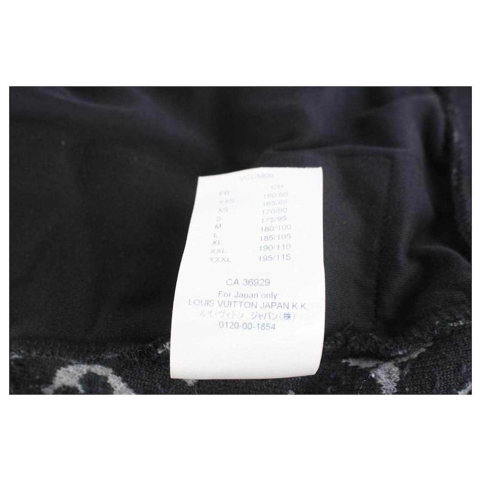 Louis Vuitton Herren große schwarze Jacquard Fleece Zip Jacke Teddy 861R449  Polyester ref.294812 - Joli Closet