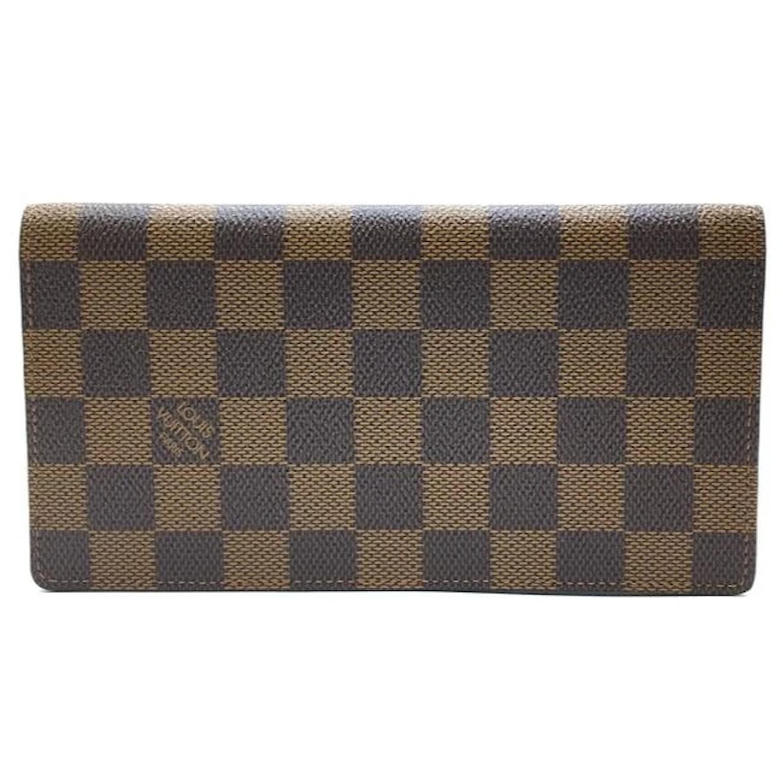 louis vuitton damier ebene sarah wallet