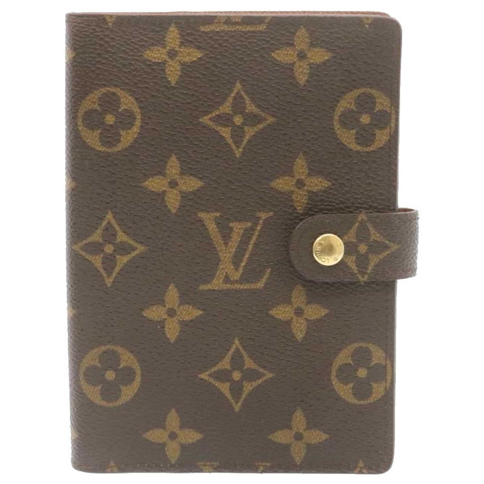 Brown Louis Vuitton Monogram Agenda PM – Designer Revival