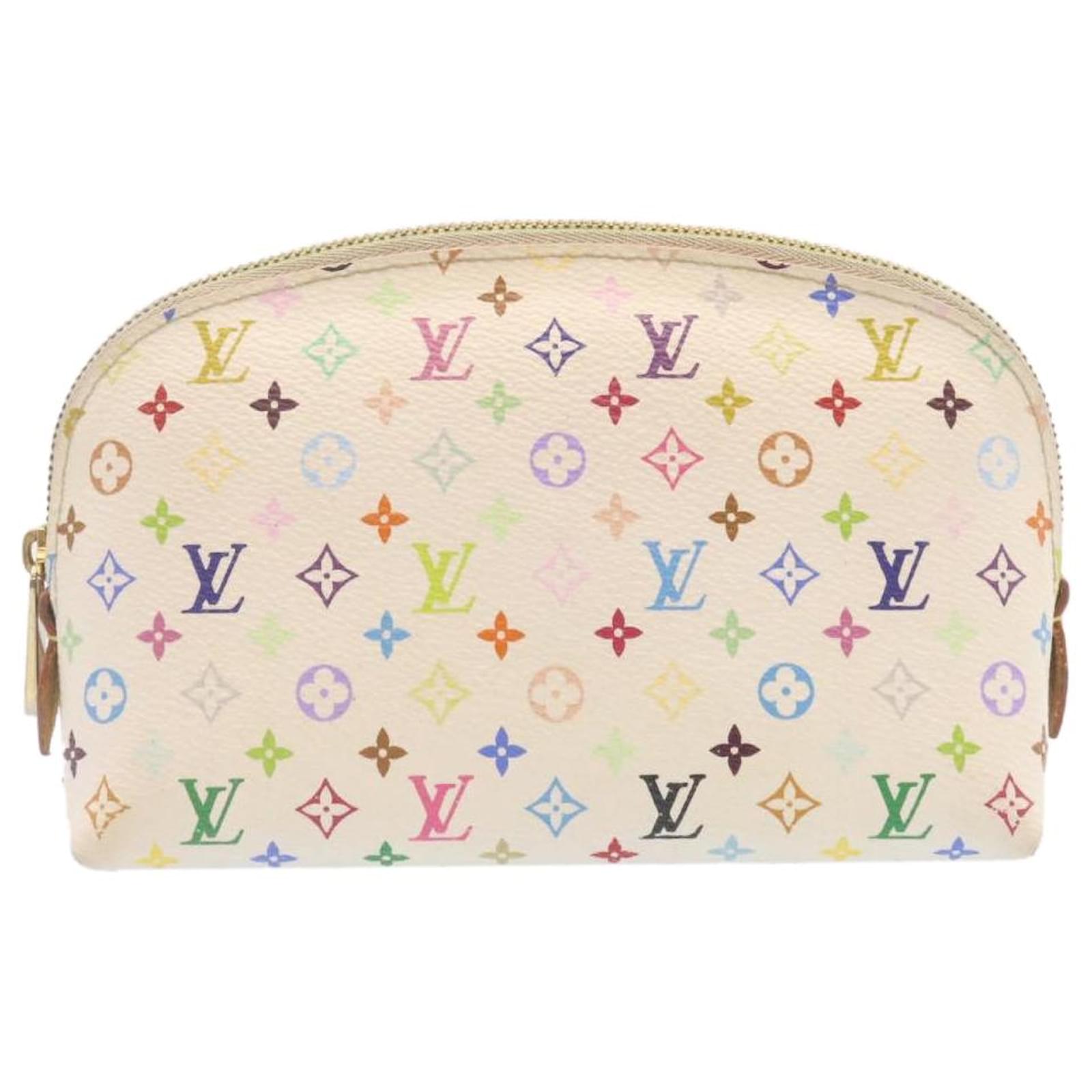 Louis Vuitton, Bags, Louis Vuitton Monogram Multicolor Pochette Cosmetic  Pouch M47354 Lv Auth Yk2267