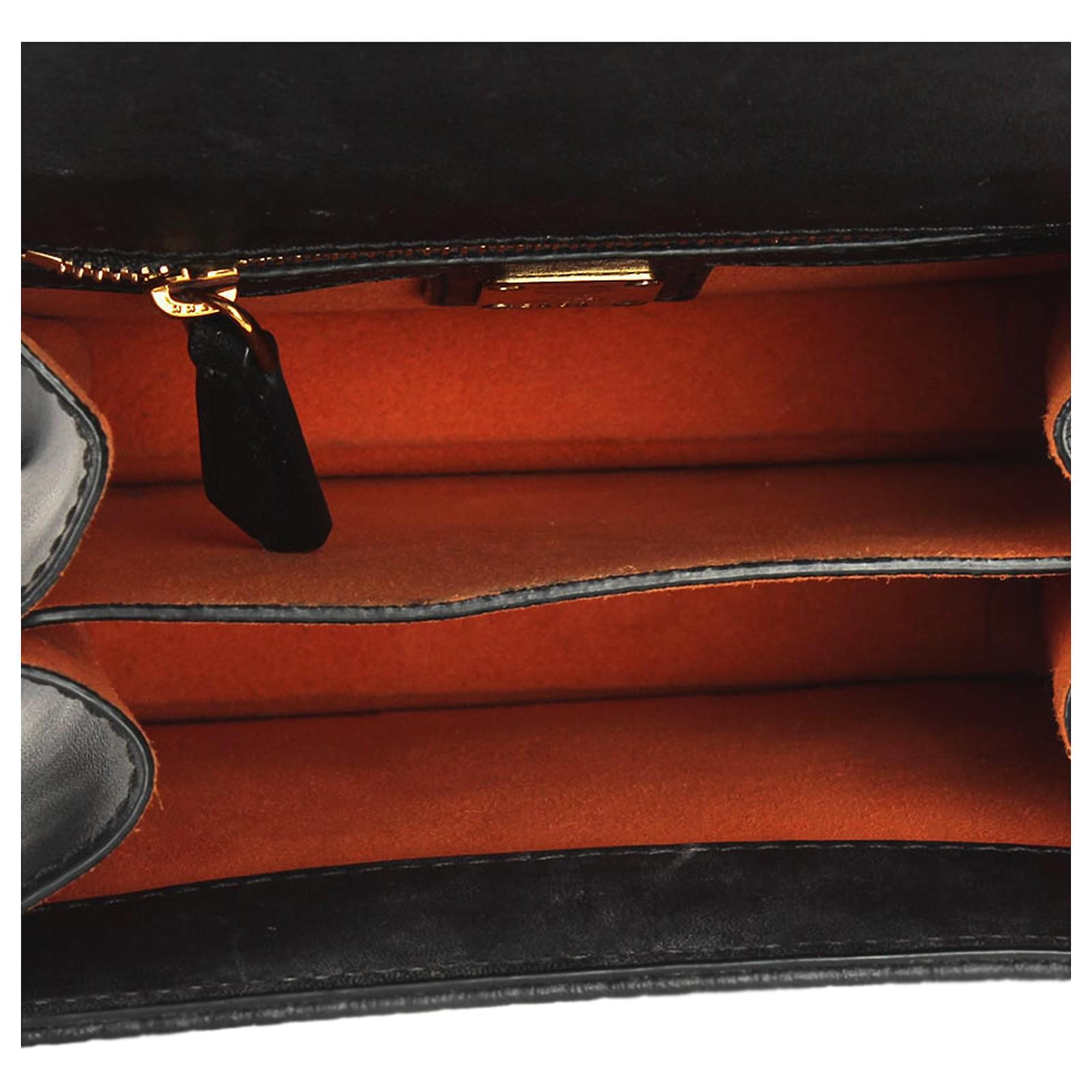 MCM Black Studded Leather Shoulder Bag Pony-style calfskin ref.488452 -  Joli Closet