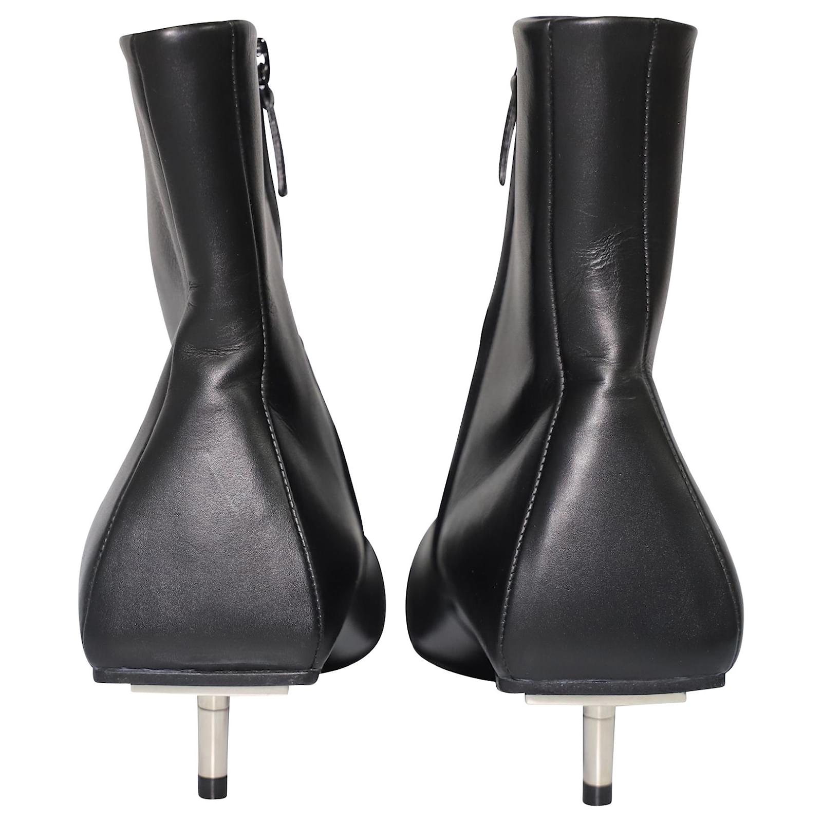 Balenciaga Tiaga 45 Ankle Boots in leather - ShopStyle