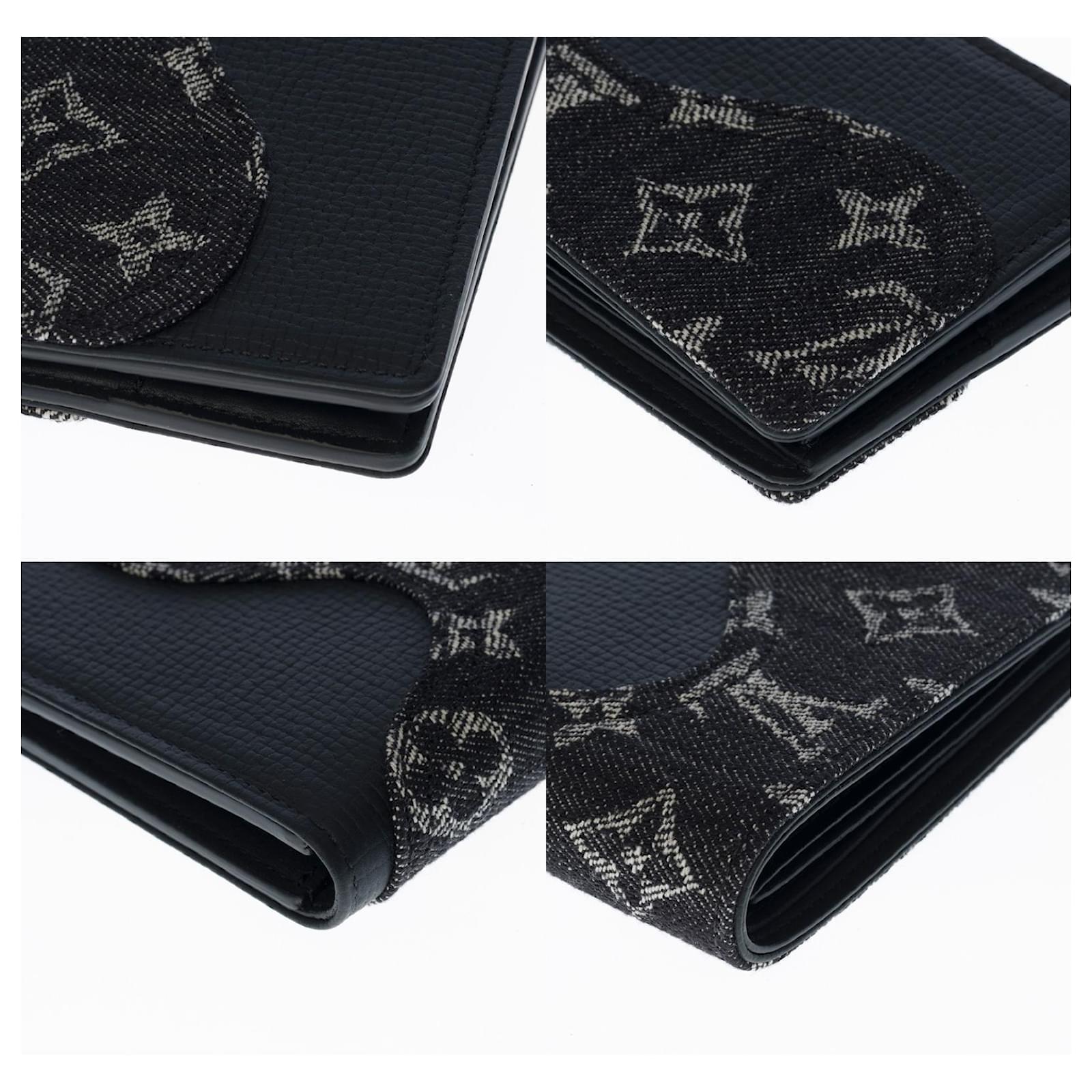 Louis Vuitton Slender Slender Wallet 2021-22FW, Black