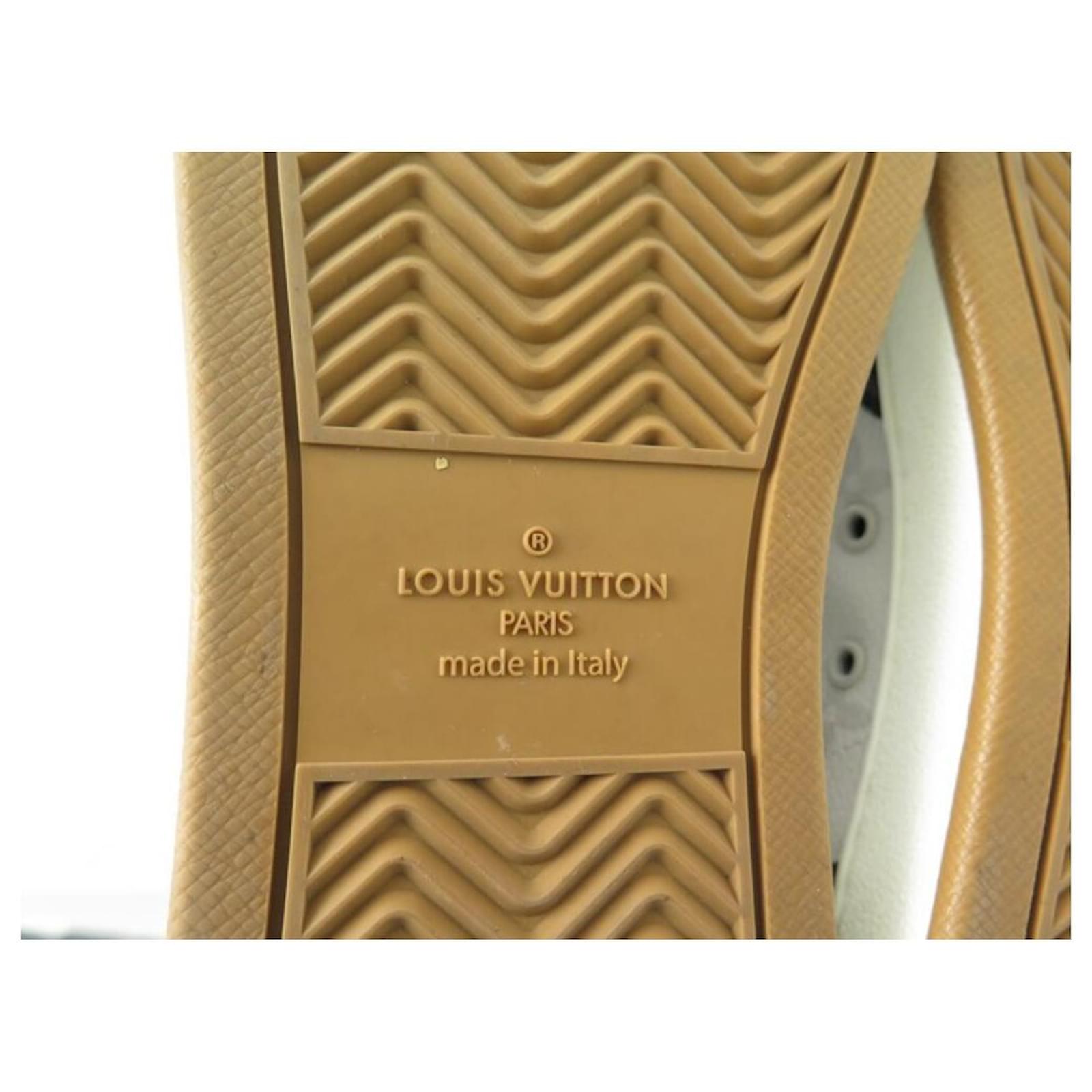 Louis Vuitton Monogram Rivoli Sneaker Boot, Brown, 07.5