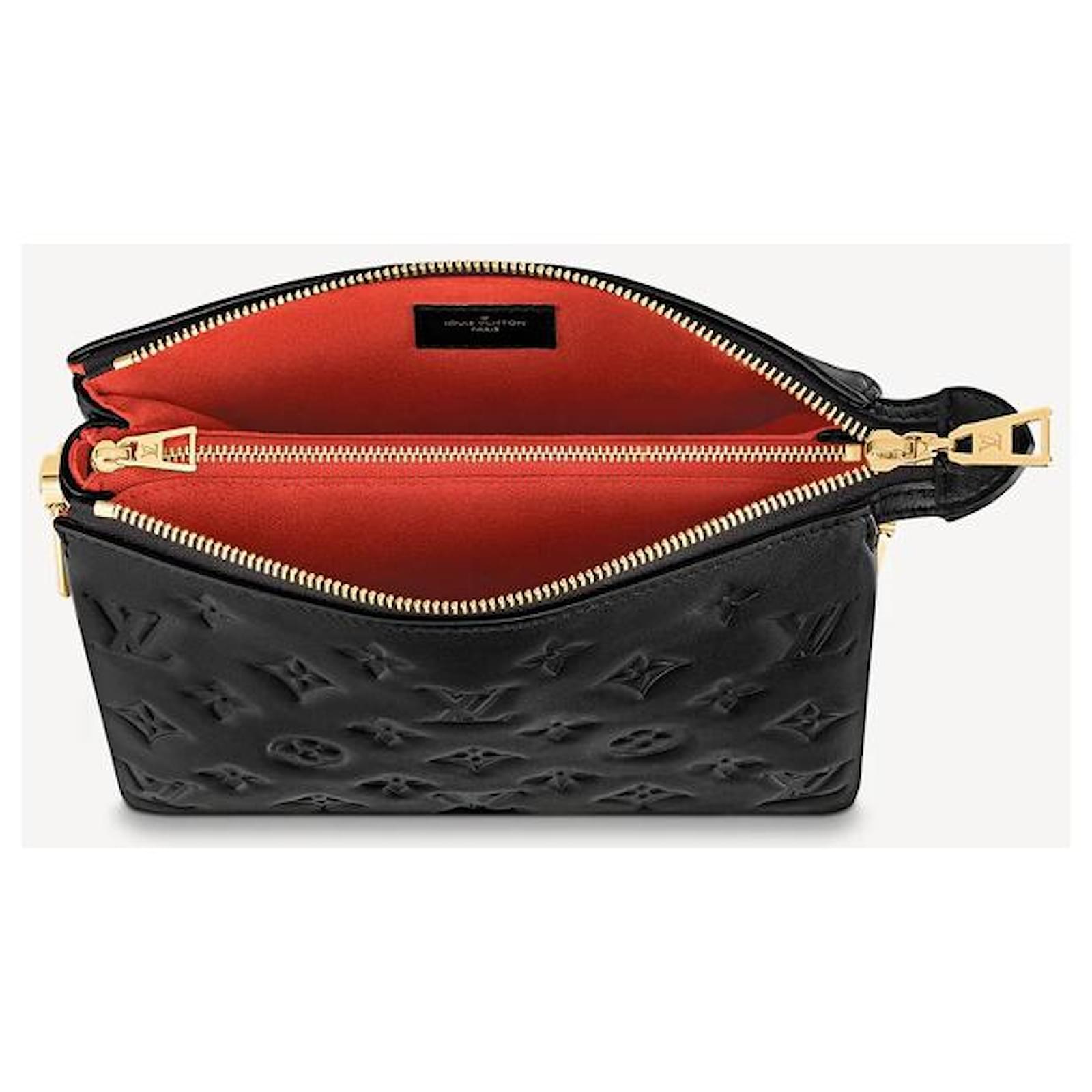 Louis Vuitton LV Coussin MM Black Leather ref.484881 - Joli Closet