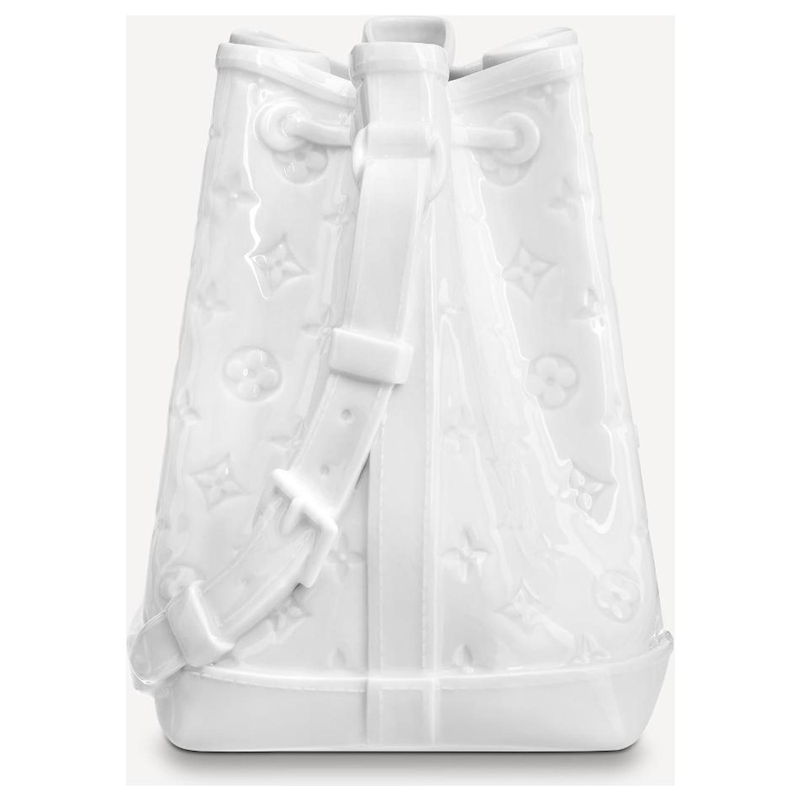 Louis Vuitton LV vase porcelain new White ref.394960 - Joli Closet