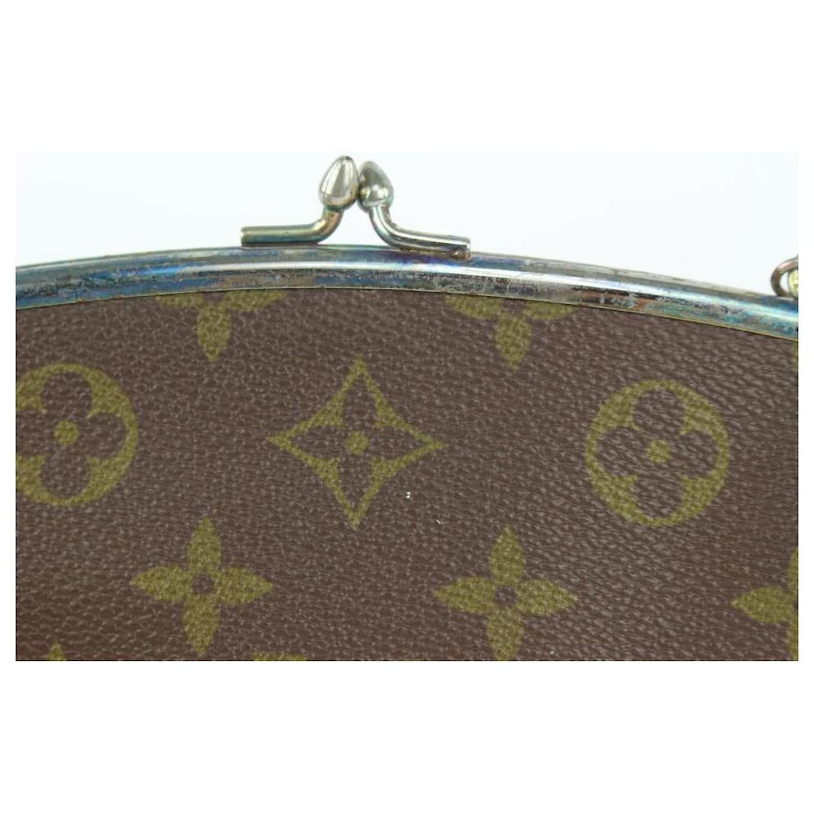 Louis Vuitton Ultra Rare Monogram Marais Kisslock Pouch French Twist Bag  1lvs616 ref.319012 - Joli Closet