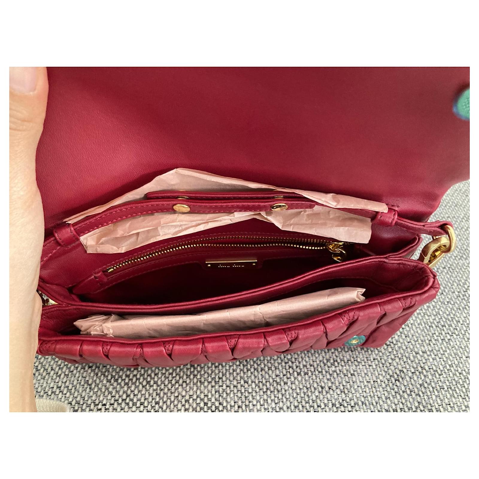 Miu Miu Handbag Red Cloth ref.458398 - Joli Closet