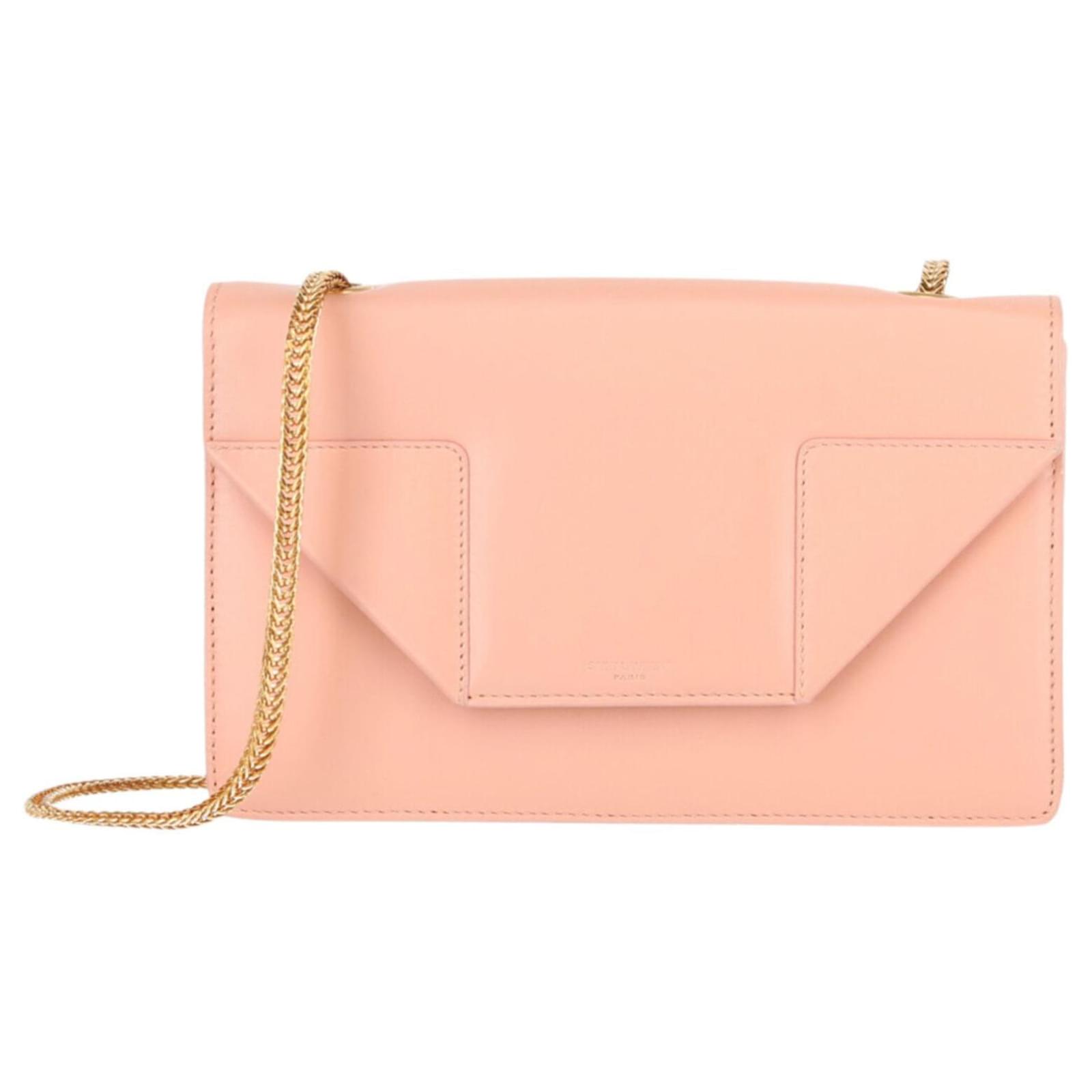 Saint Laurent Betty Leather Shoulder Bag Pink ref.396748 - Joli Closet