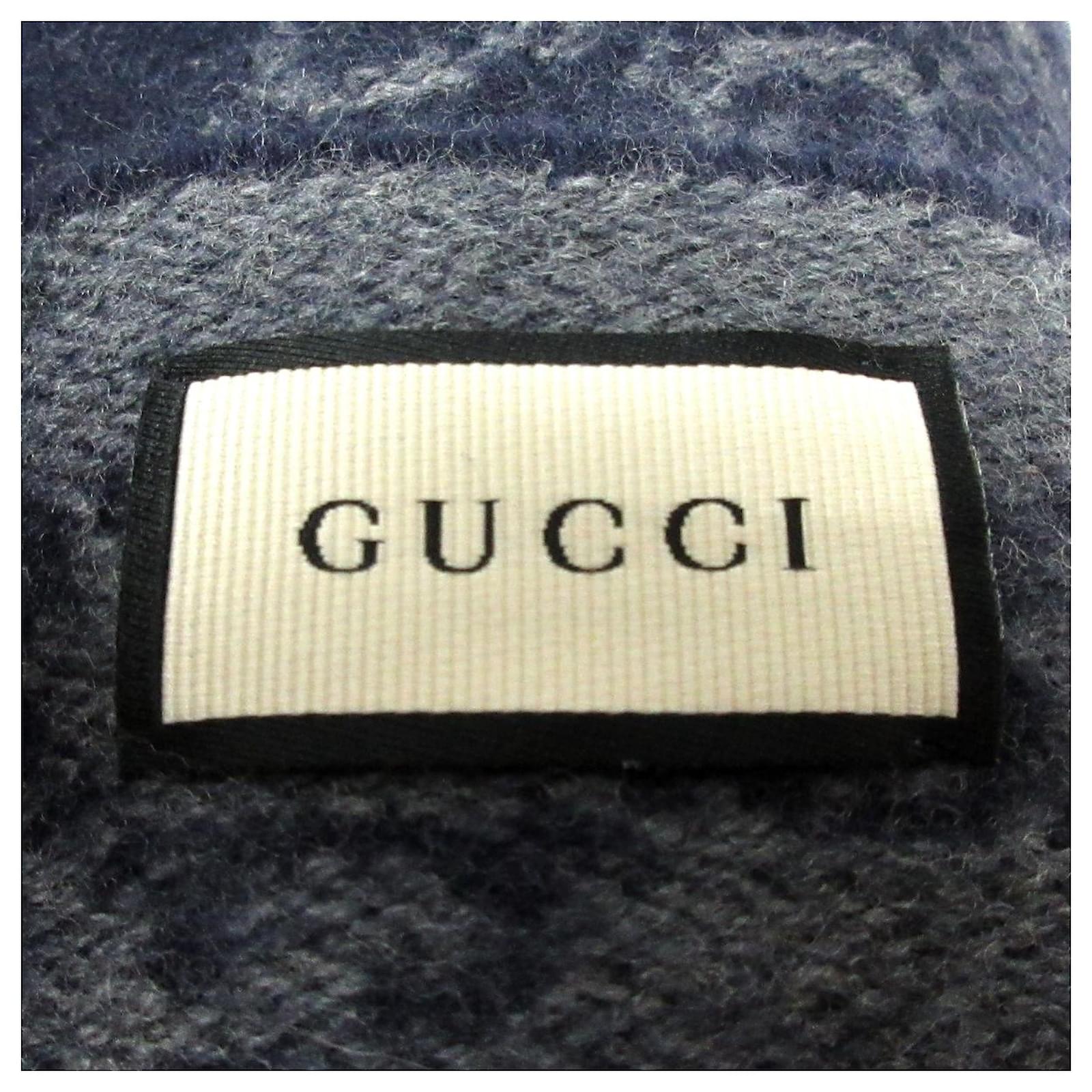 Gucci GG pattern Black Wool ref.397097 - Joli Closet
