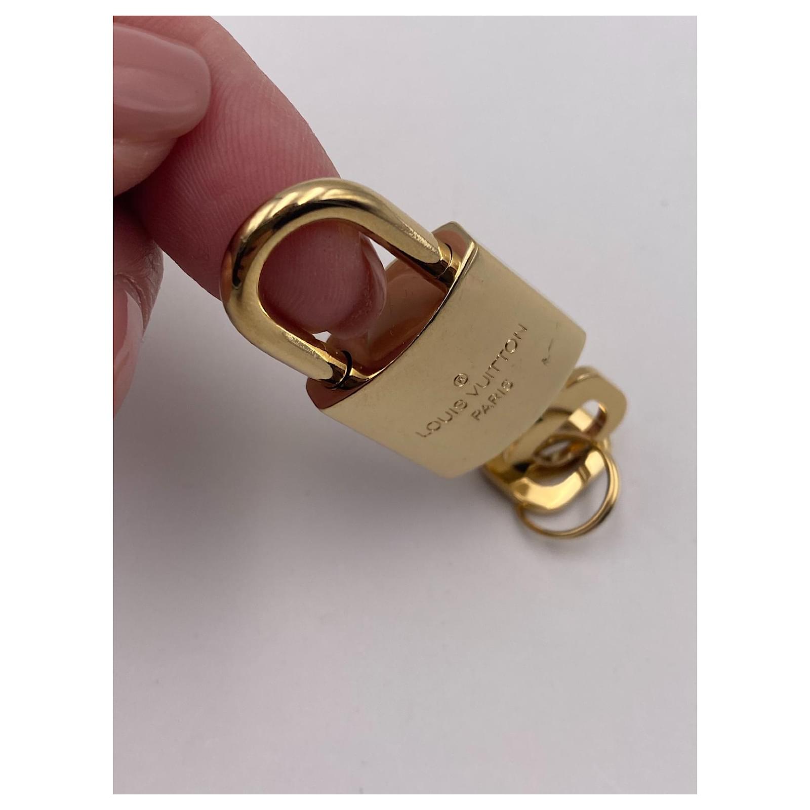 cadenas Louis Vuitton 311 dorés Acier ref.397326 - Joli Closet