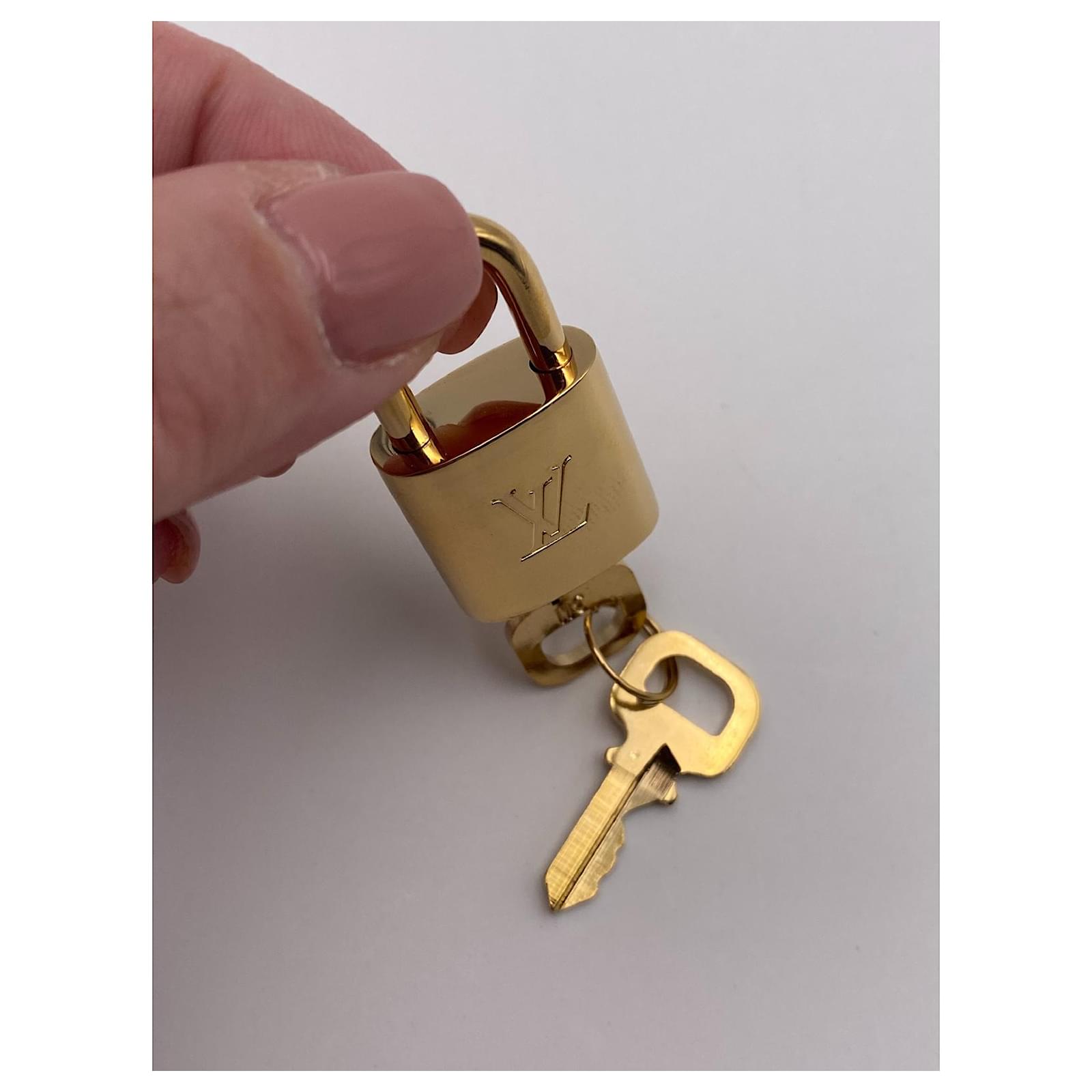 cadenas Louis Vuitton 311 dorés Acier ref.397326 - Joli Closet