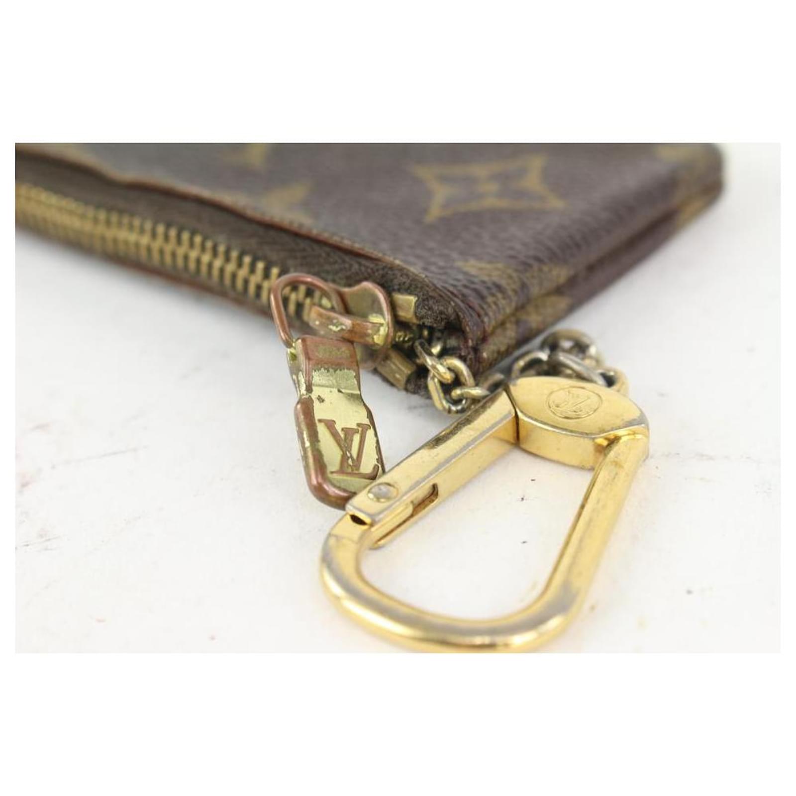 Louis Vuitton Monogram Pochette Cles Key Pouch ref.397757 - Joli Closet