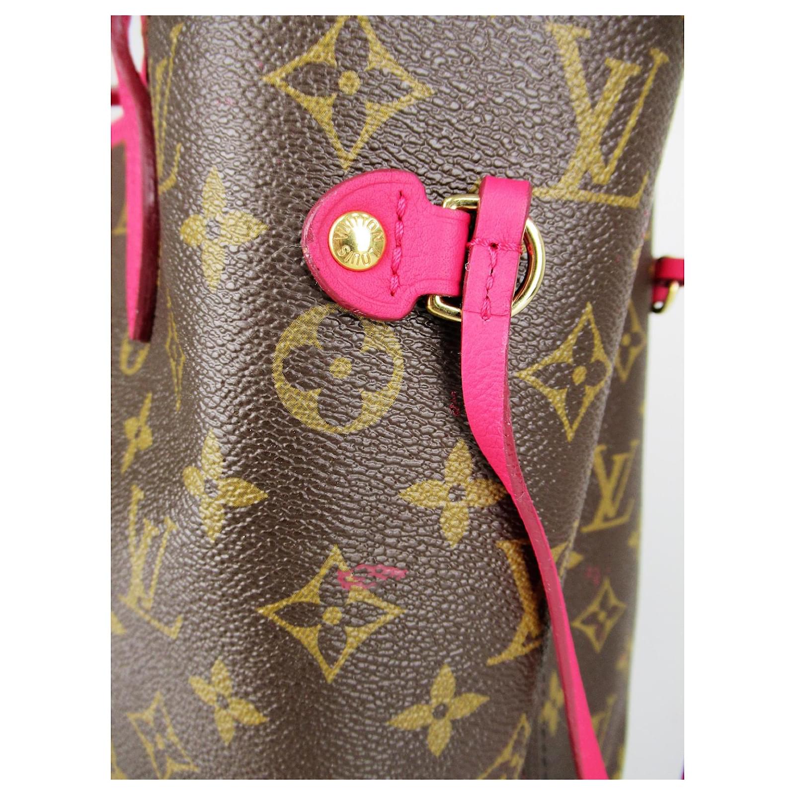 Louis Vuitton Hand tote bag, Neverfull Flower Ikat pattern Brown Cloth  ref.398032 - Joli Closet