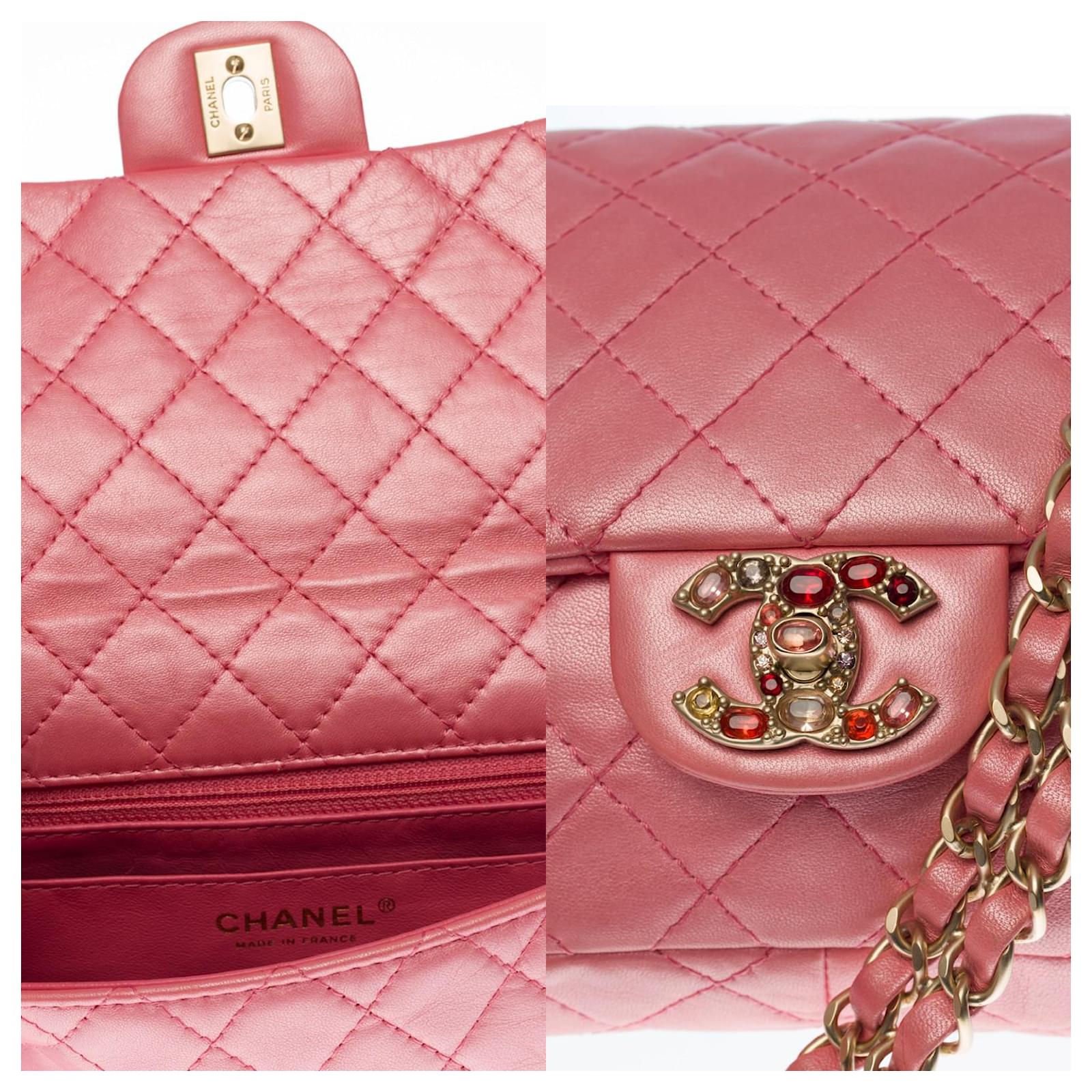 Chanel Timeless Classic Flap Pink Lambskin GHW