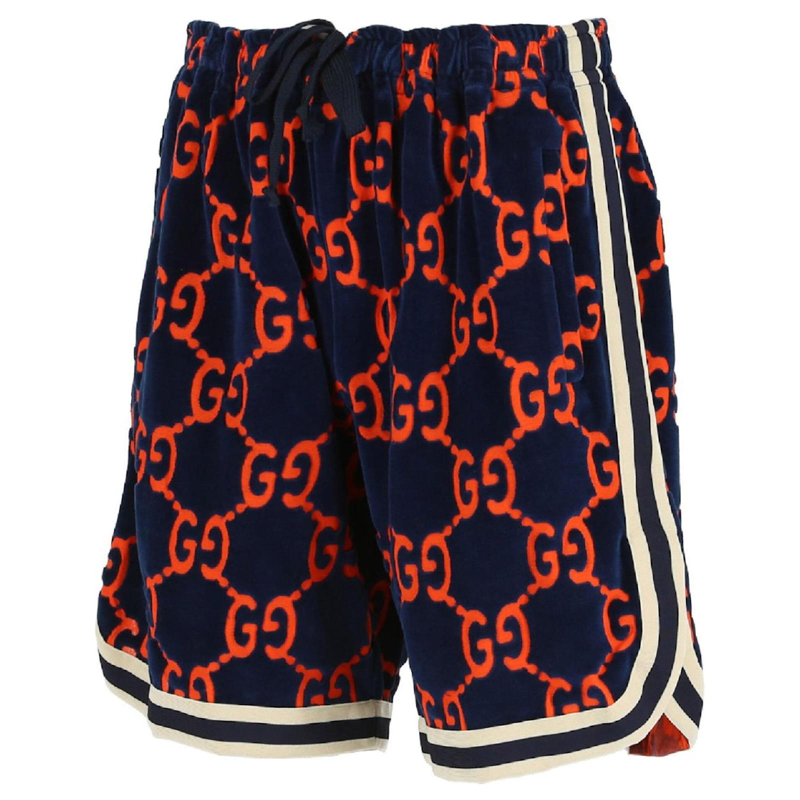 gucci gg chenille shorts