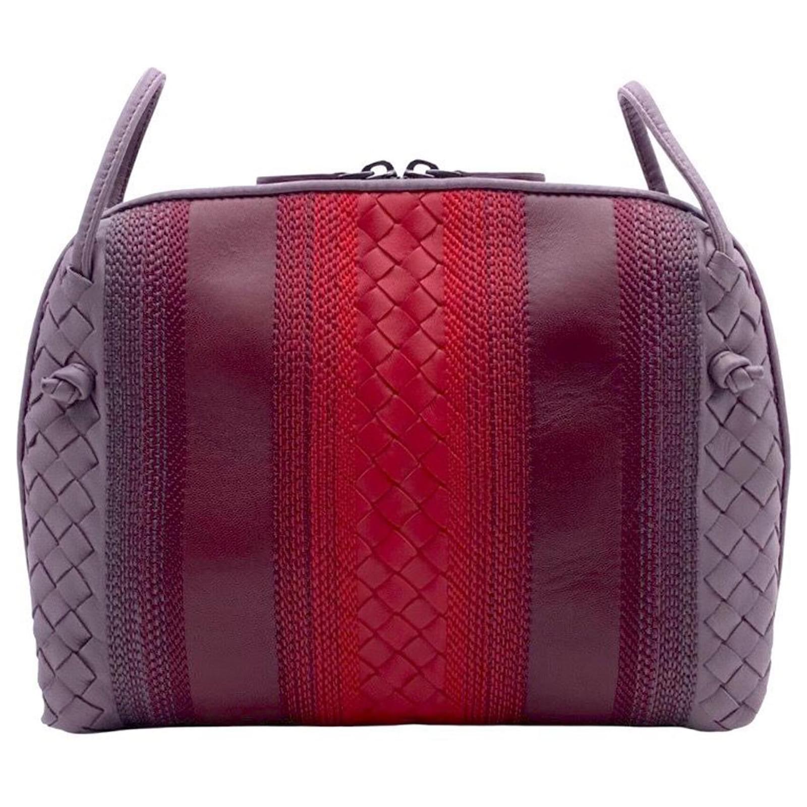 Bottega Veneta Multicolor Nappa Intrecciato Shoulder Bag