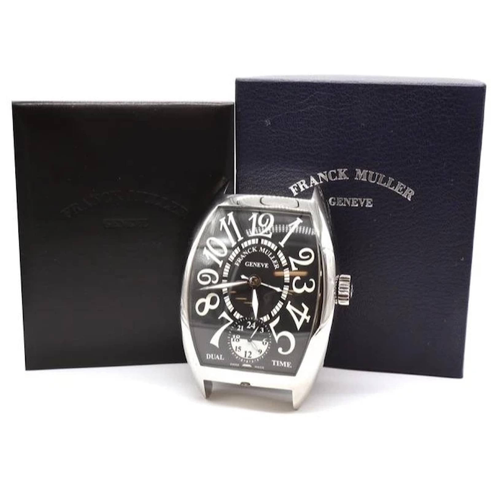 Franck Muller Travel Alarm Clock Two Time Zone Watch